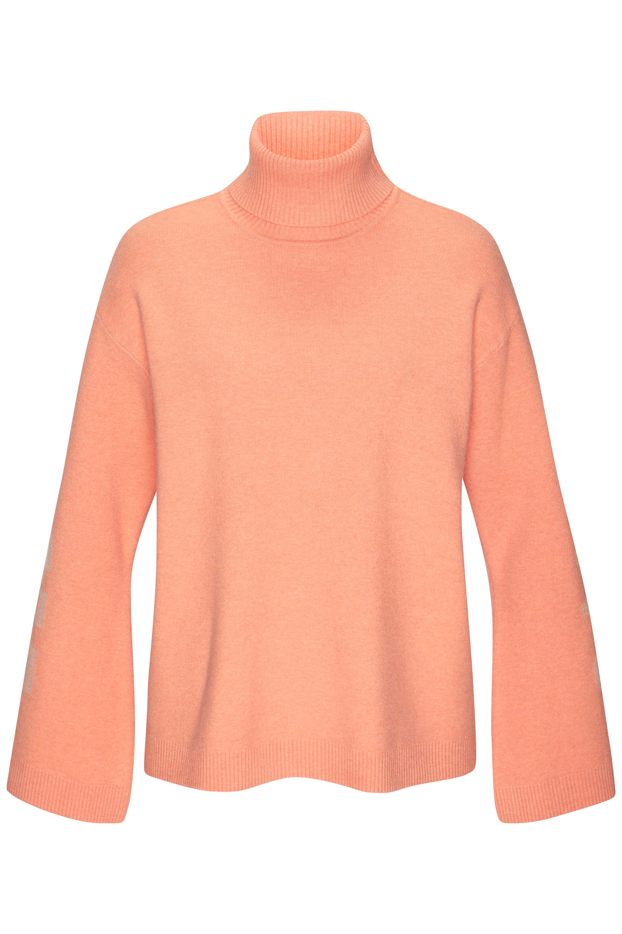 Elbsand Rollkragenpullover, aus hochwertigem Strick mit eingestricktem Logo, Loungewear