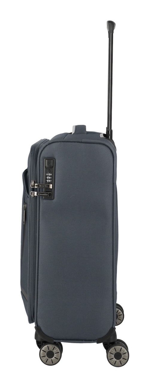 travelite Handgepäck-Trolley »JETPACK Multi Light 4 Cabin, konzipiert für Condor & Ryanair« 37 l 4 Rollen Weichgepäck-Koffer Handgepäck für die meisten gängigen Airlines