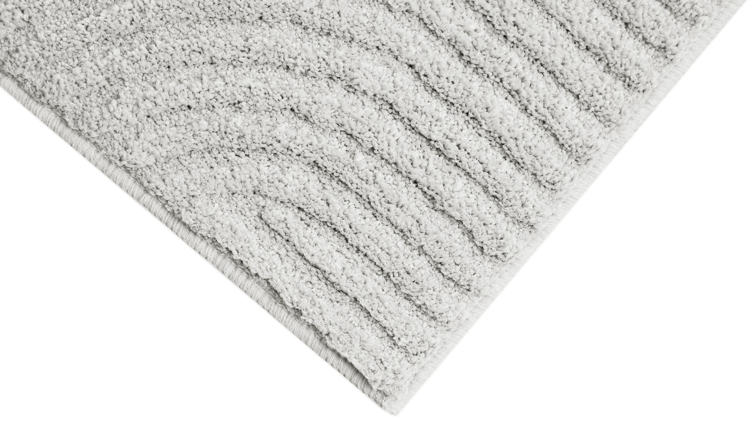 my home Badematte »Ognon, Scandi, Boho, modernes Muster«, rutschhemmend beschichtet, fußbodenheizungsgeeignet-schnell trocknend-strapazierfähig, Badteppich, Uni Farben, Hoch-Tief-Effekt