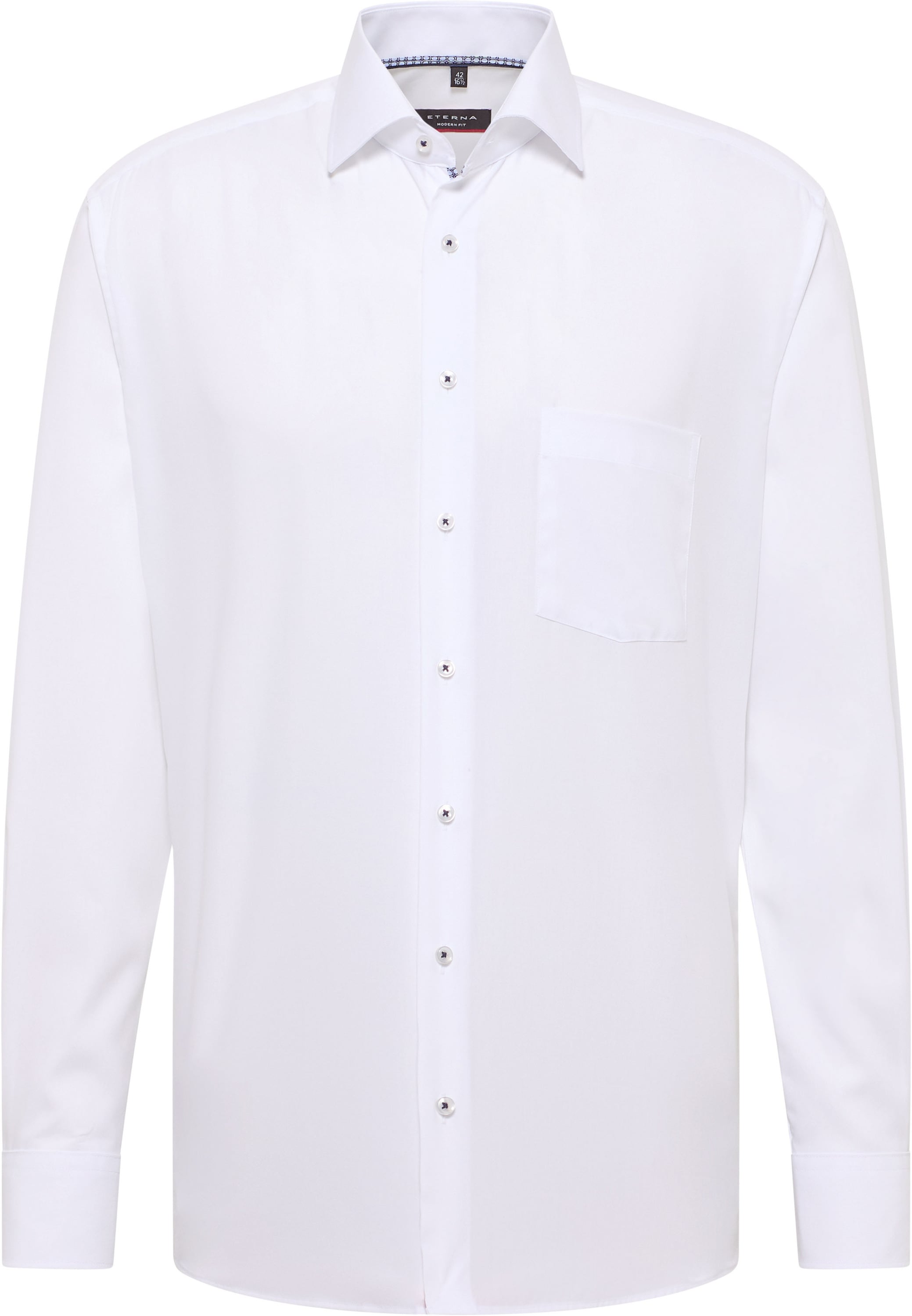 Eterna Langarmhemd »MODERN FIT« NON IRON (bügelfrei)