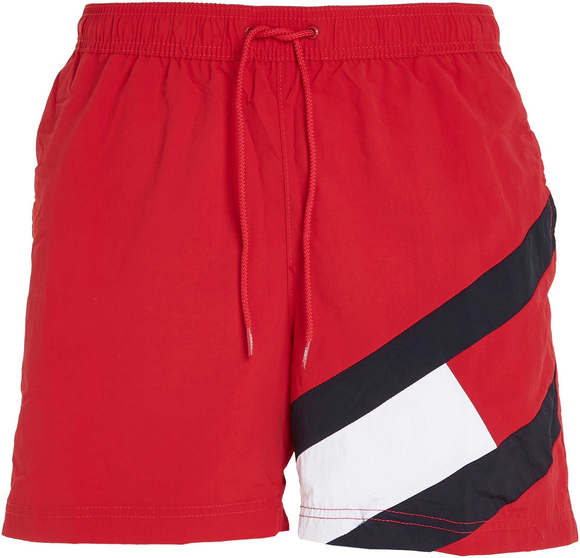 Tommy Hilfiger Swimwear Badeshorts »SF MEDIUM DRAWSTRING«, mit Tommy Hilfiger Markenlabel