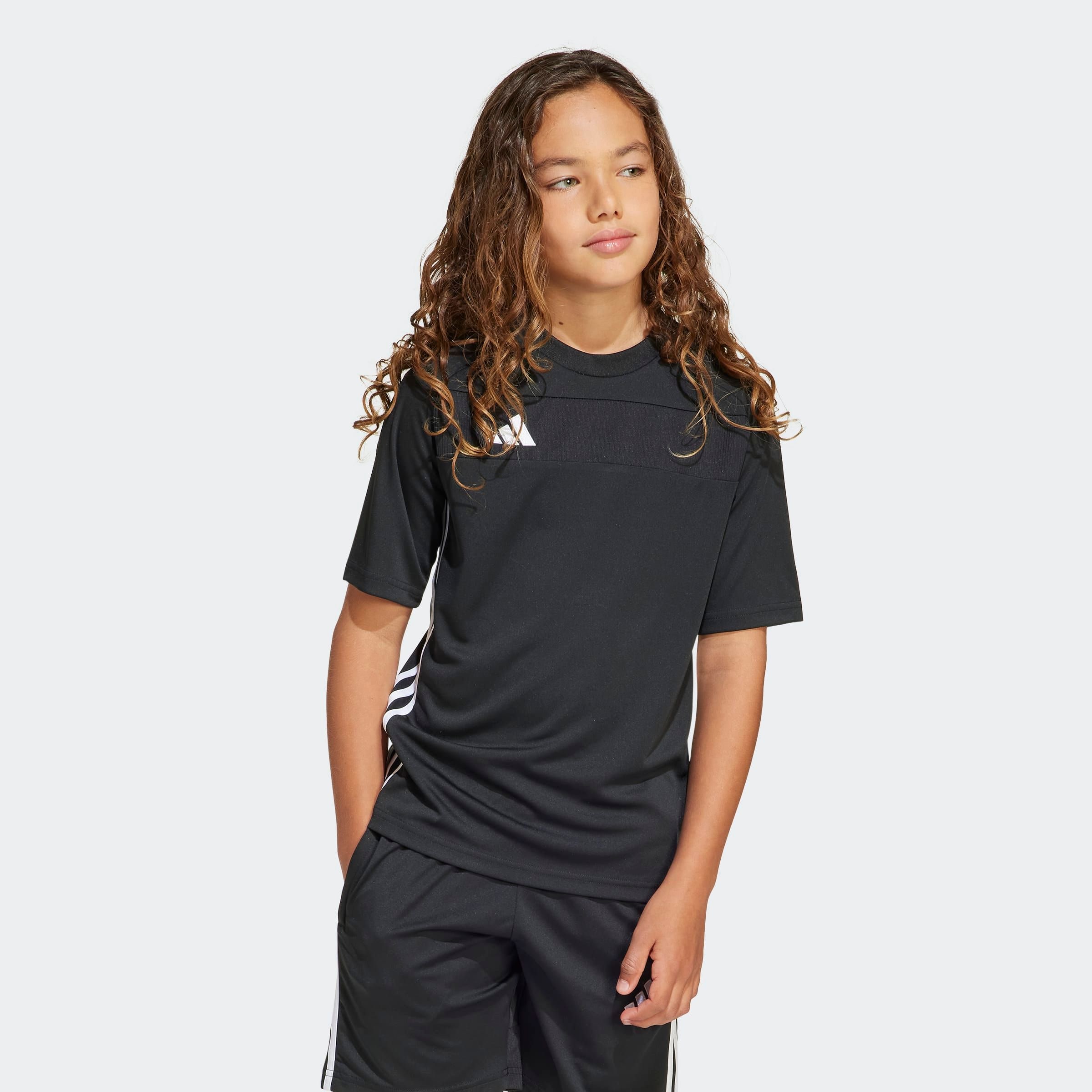 Adidas Performance Fußballtrikot »TIRO ES JSY Y« in schwarz-weiß, Größe 128