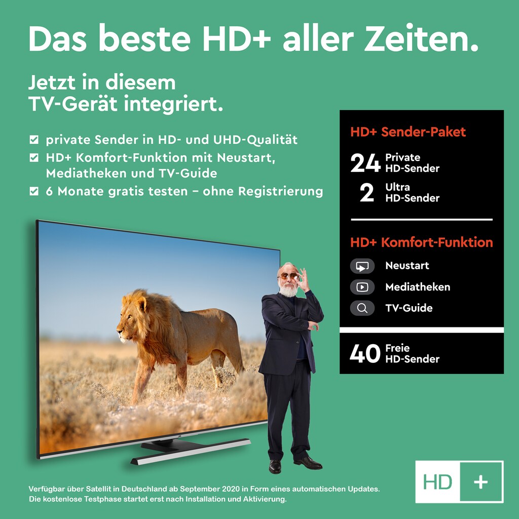 JVC LED-Fernseher »LT-55VU8055«, 139 cm/55 Zoll, 4K Ultra HD, Smart-TV