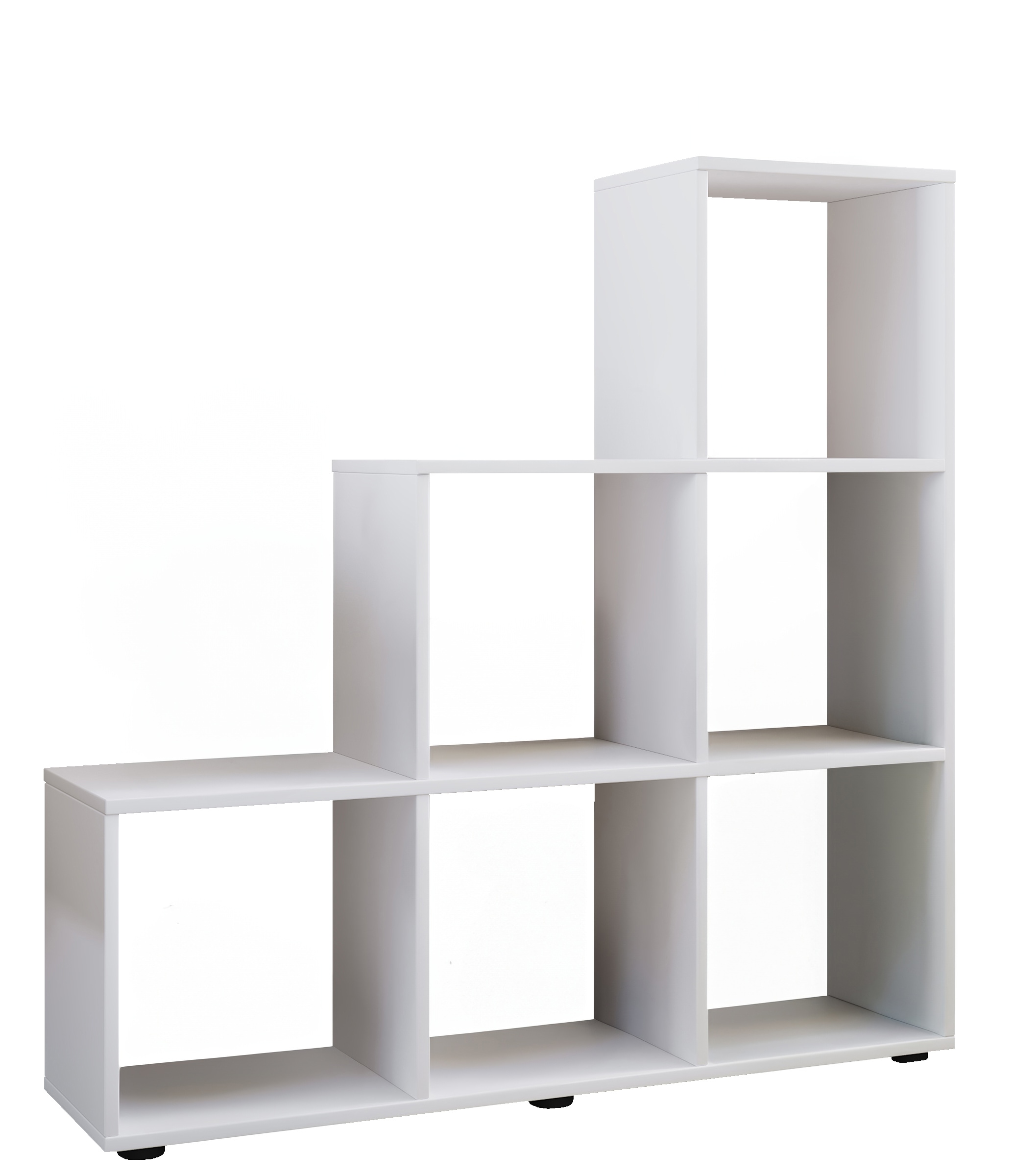VCM Standregal »Holz Stand Treppenregal Regal 6 Fächer Nitas«