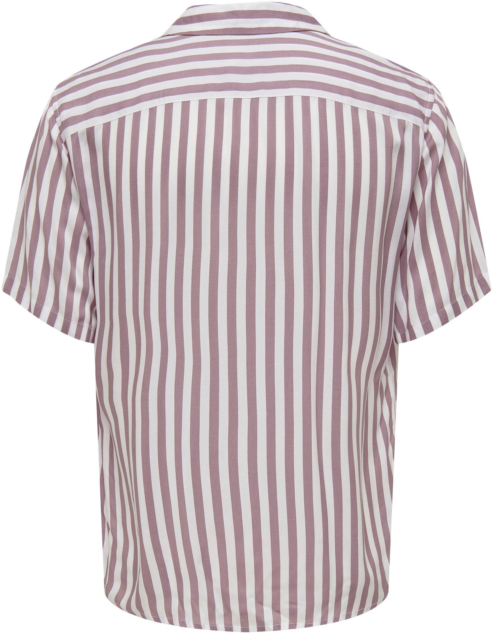 ONLY & SONS Kurzarmhemd »ONSWAYNE LIFE SS VISCOSE«