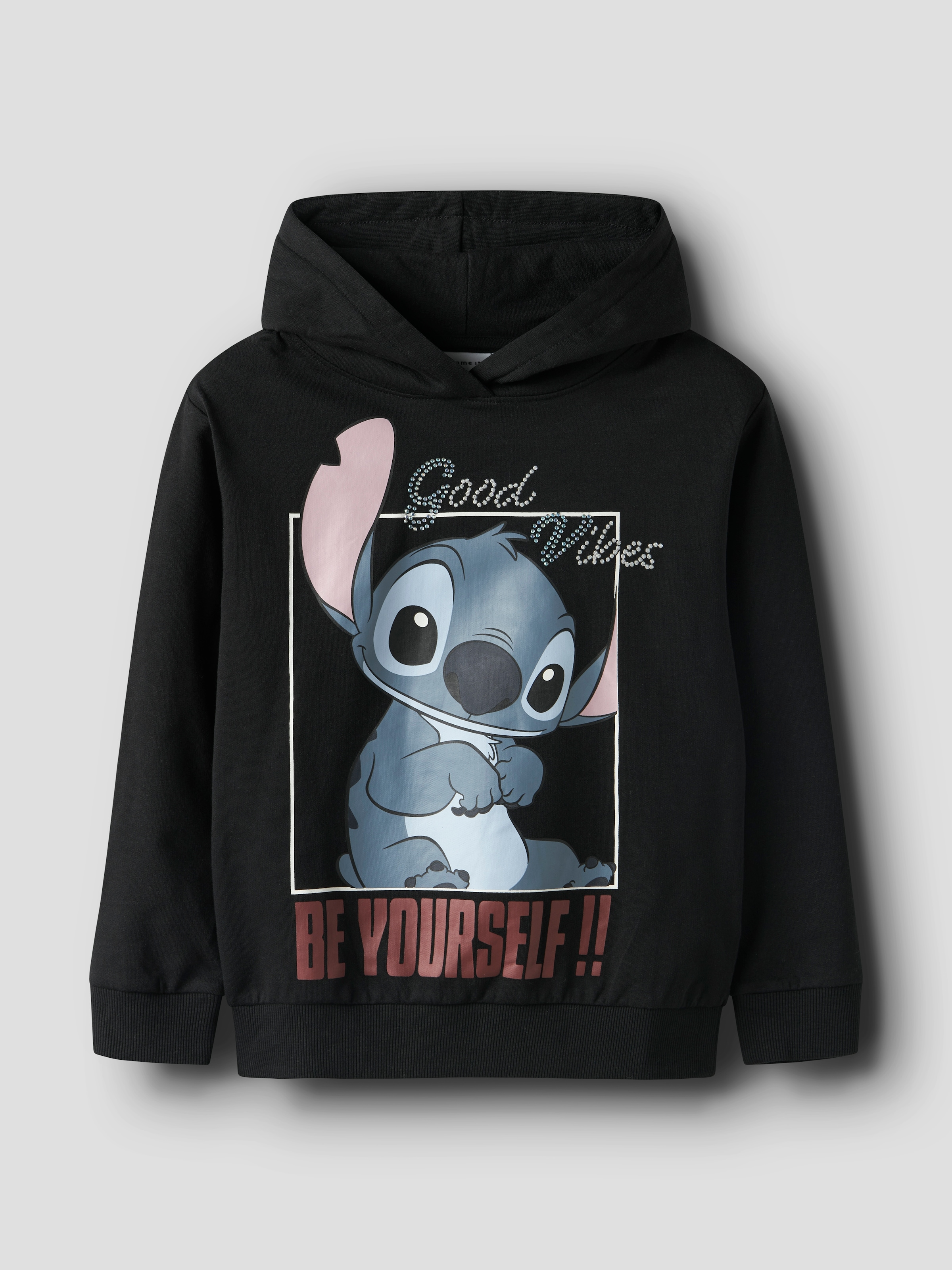 Name It Kapuzensweatshirt »NKFDYS STITCH NREG SWEAT WH BRU WDI«
