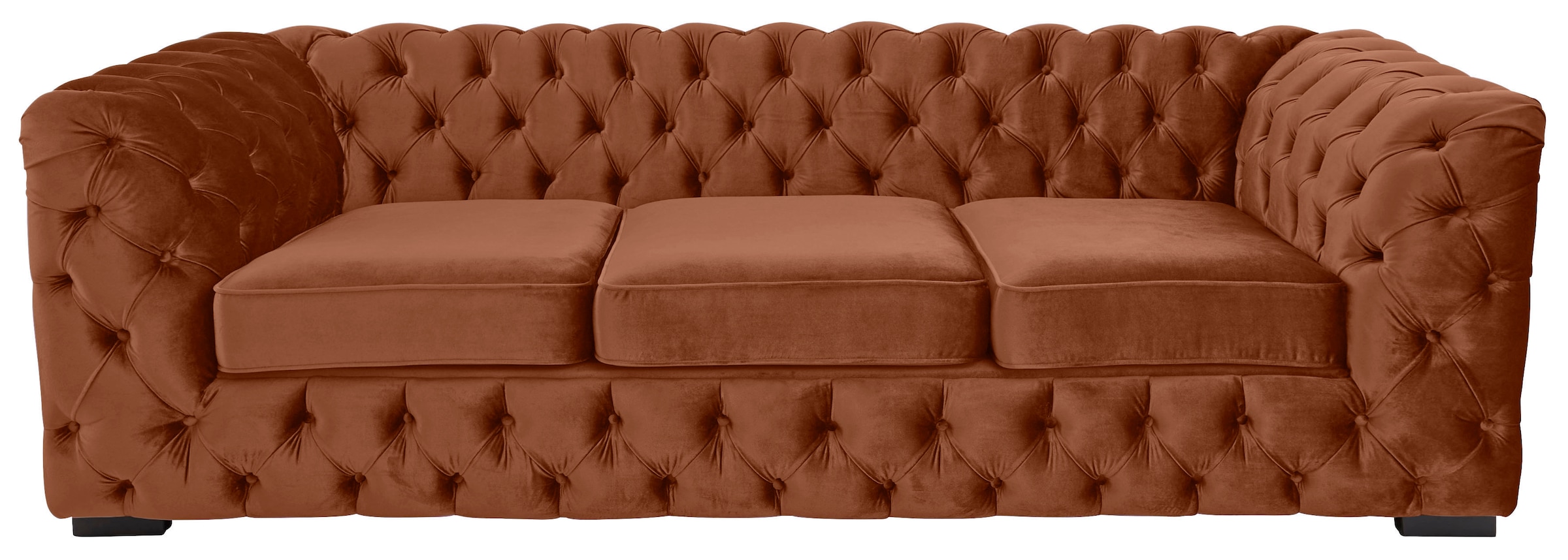 Chesterfield-Sofa »Kalina«, klassische Chesterfield-Knopfheftung, sehr hochwertige...