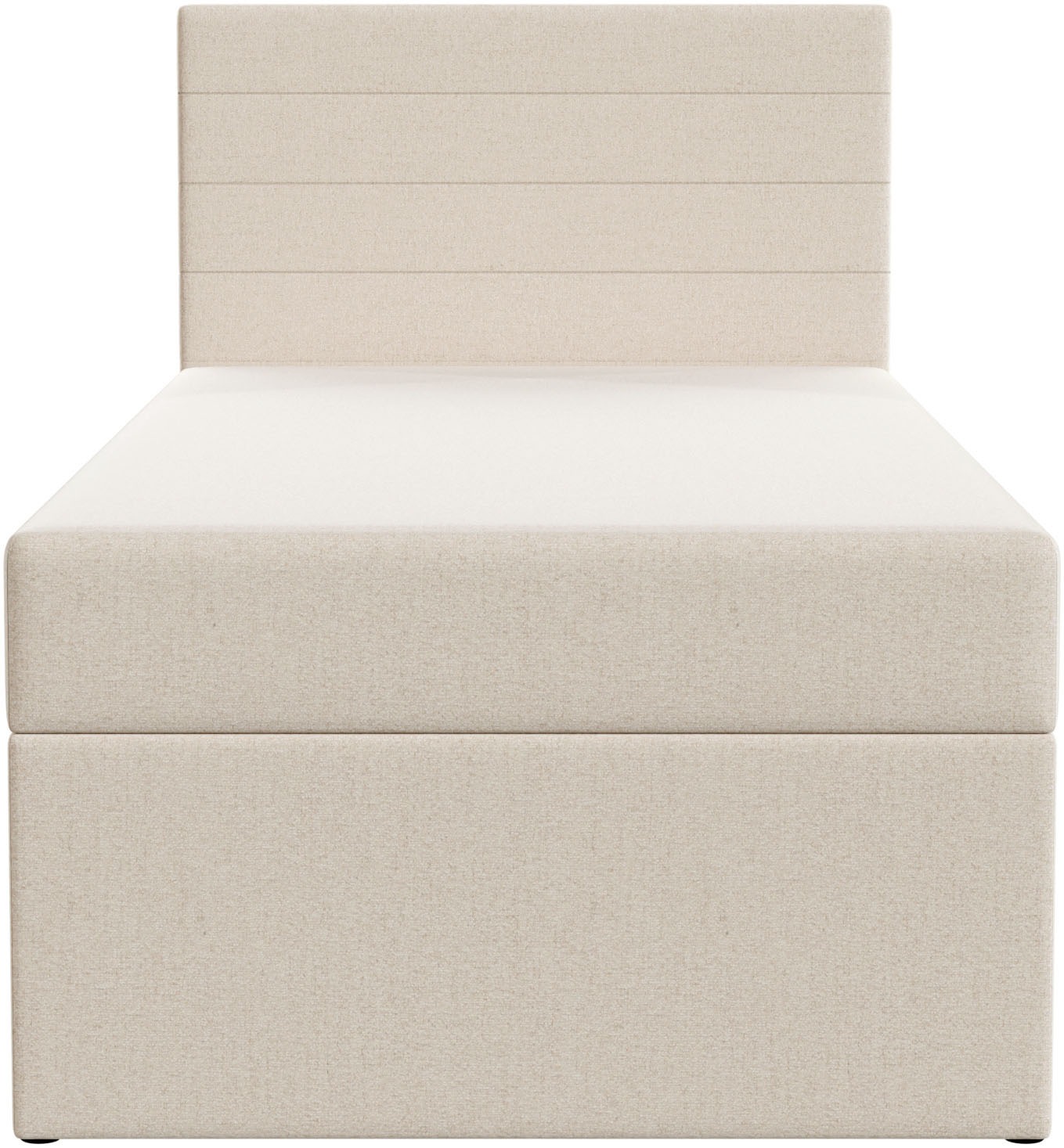 FORTE Einzelbett »LUNO inkl. Bettkasten, Breite: 100cm«