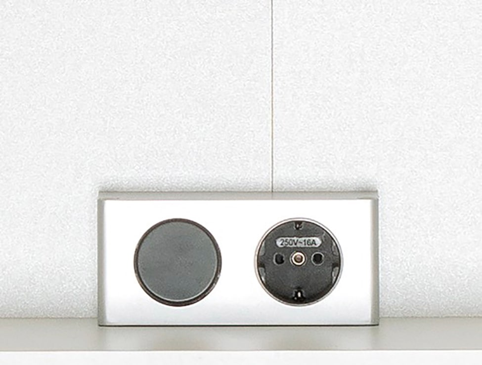 welltime Spiegelschrank »Matera« Breite 100 cm, mit 6 verstellbaren Glasböden