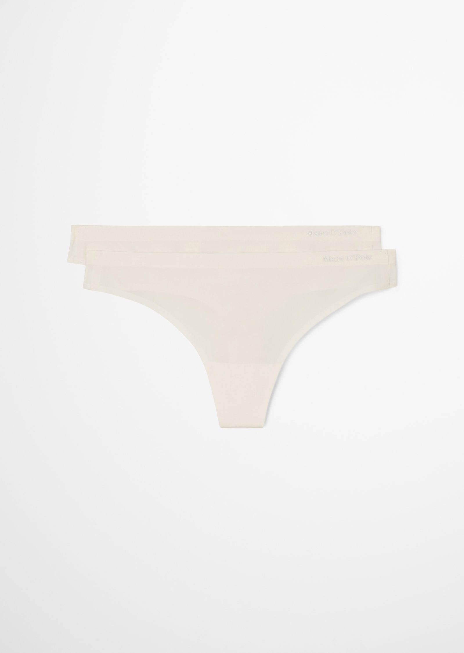 Marc O'Polo String »Second Skin«, (2er Pack), mit flachen Nähten
