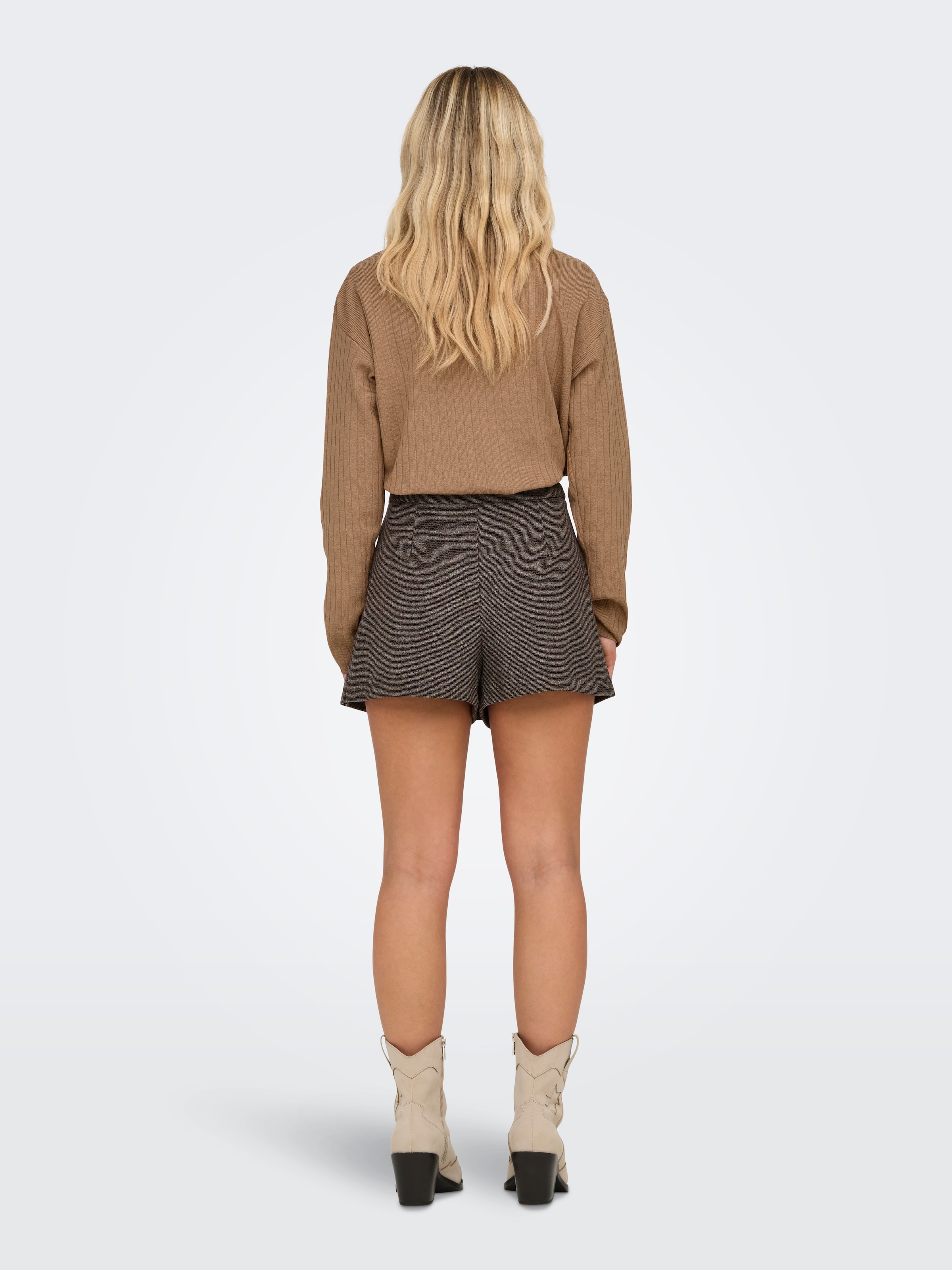 ONLY Hosenrock »ONLELLY-DELL HW PLEAT SKORT TLR NOOS« Materialmix