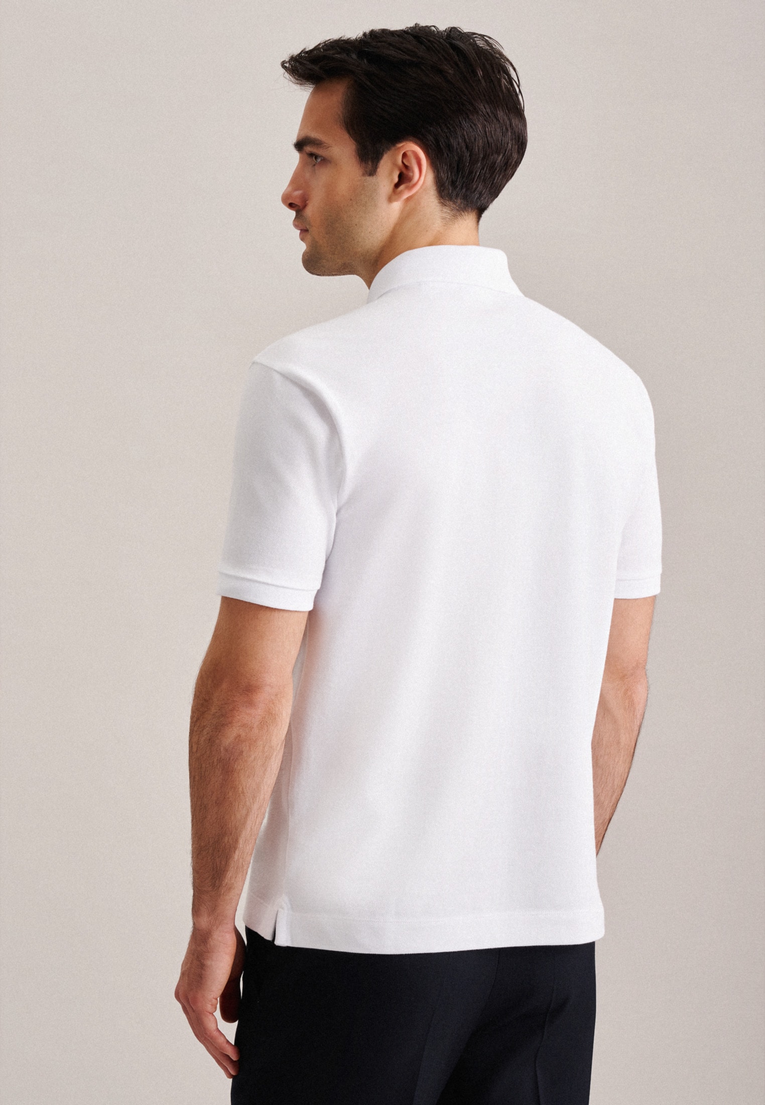 seidensticker Poloshirt bei shoppen Kragen Uni »Regular«, online Kurzarm OTTO
