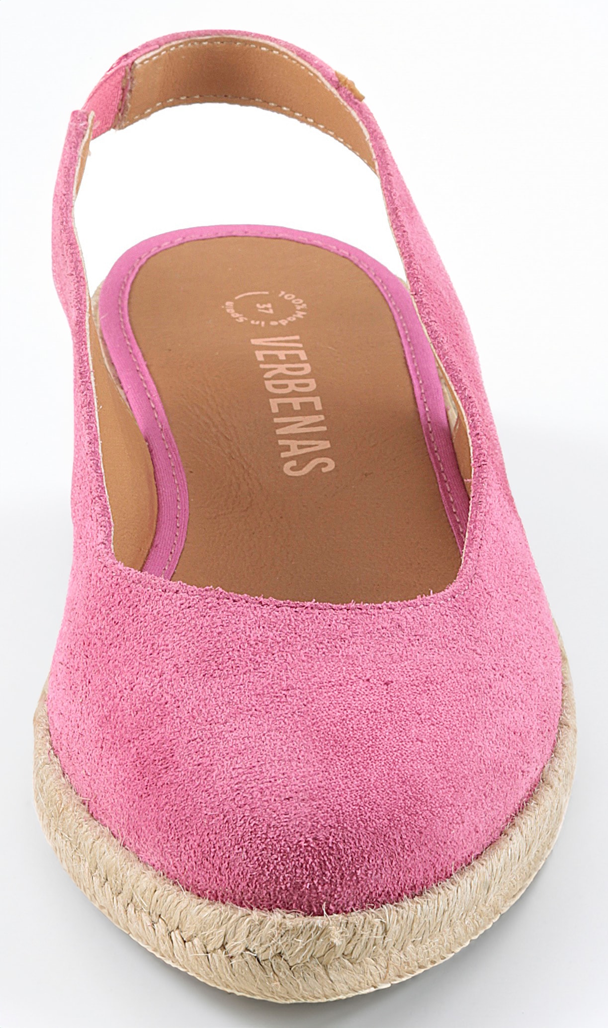 VERBENAS Slingsandale »Kiara Serraje«, Sommerschuh, Sling, Urlaubschuh mit Juterahmen