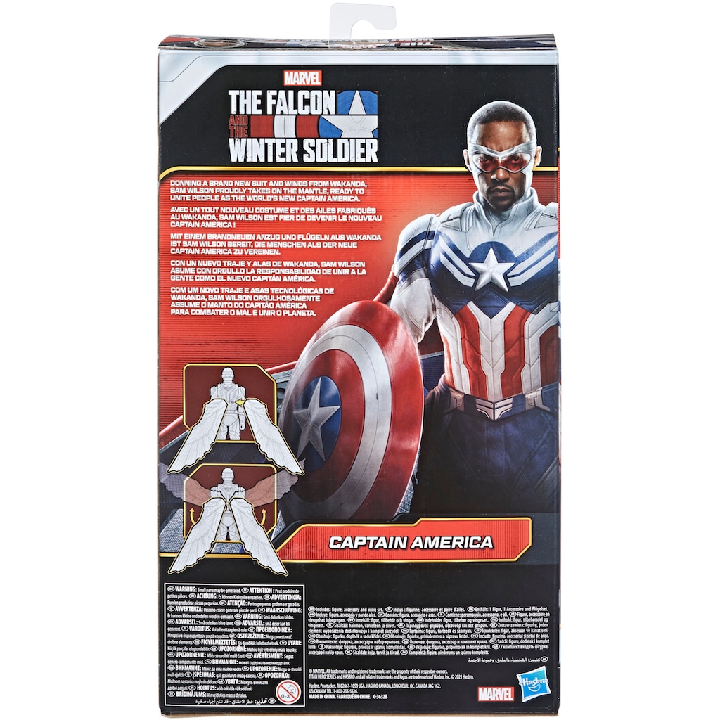 Hasbro Actionfigur »Marvel Avengers Titan Hero Captain America«