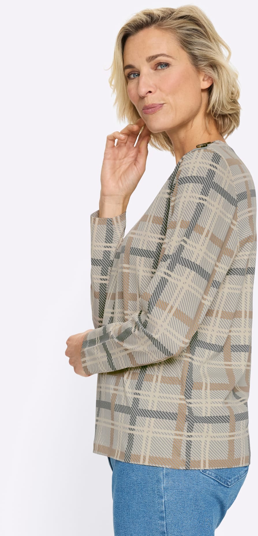 Classic Basics Langarmshirt »Rundhals-Shirt« 1