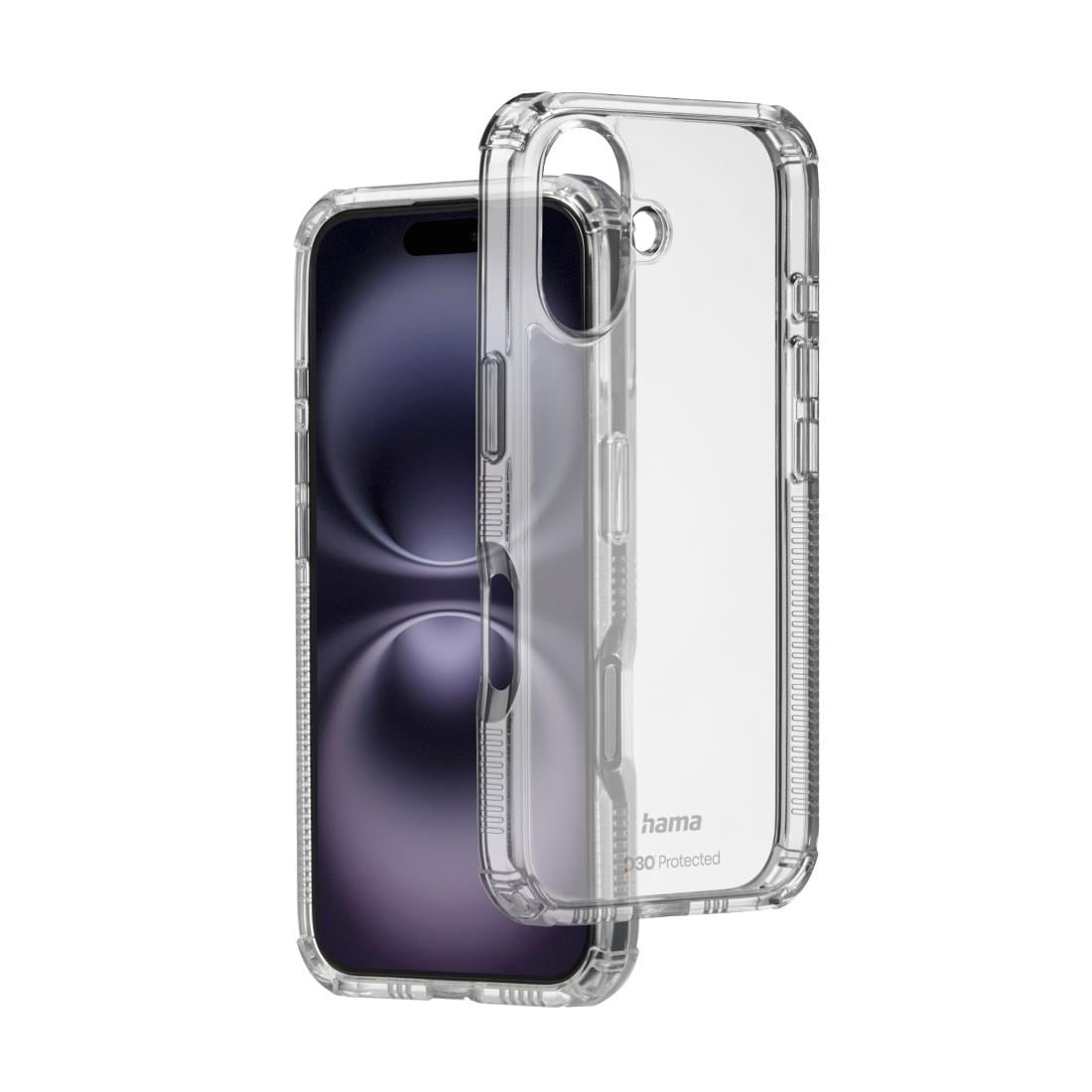 Hama Smartphone-Hülle »Handyhülle „Extreme Protect“ für iPhone 16 (stoßfest, sturzsicher)«, iPhone 16, 15,4 cm (6,1 Zoll)
