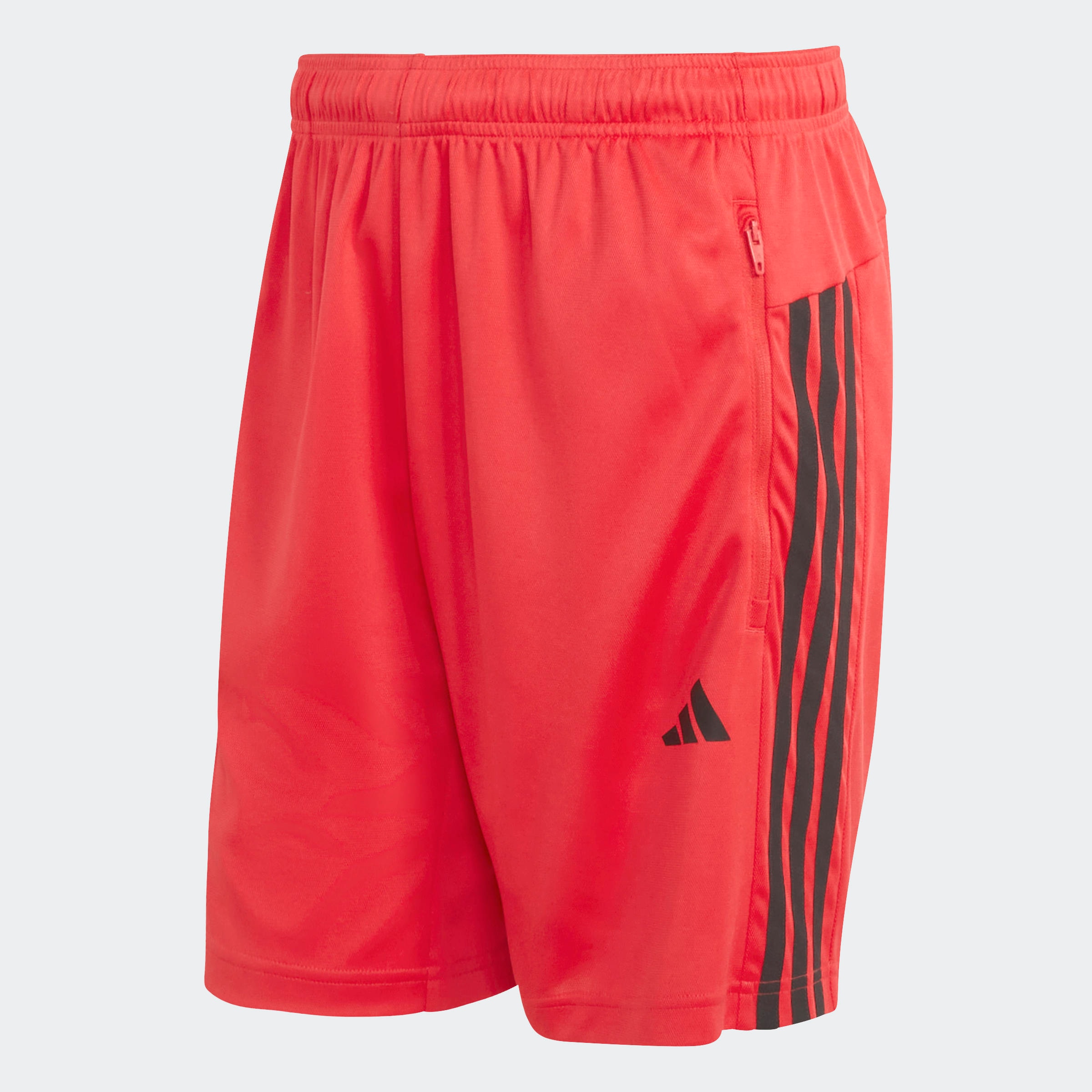 adidas Performance Shorts »WORKOUT ESSENTIALS BASE 3-STREIFEN PIKEE-, 23 CM«  sportlicher Stil, für sportliche Aktivitäten, aus Polyester