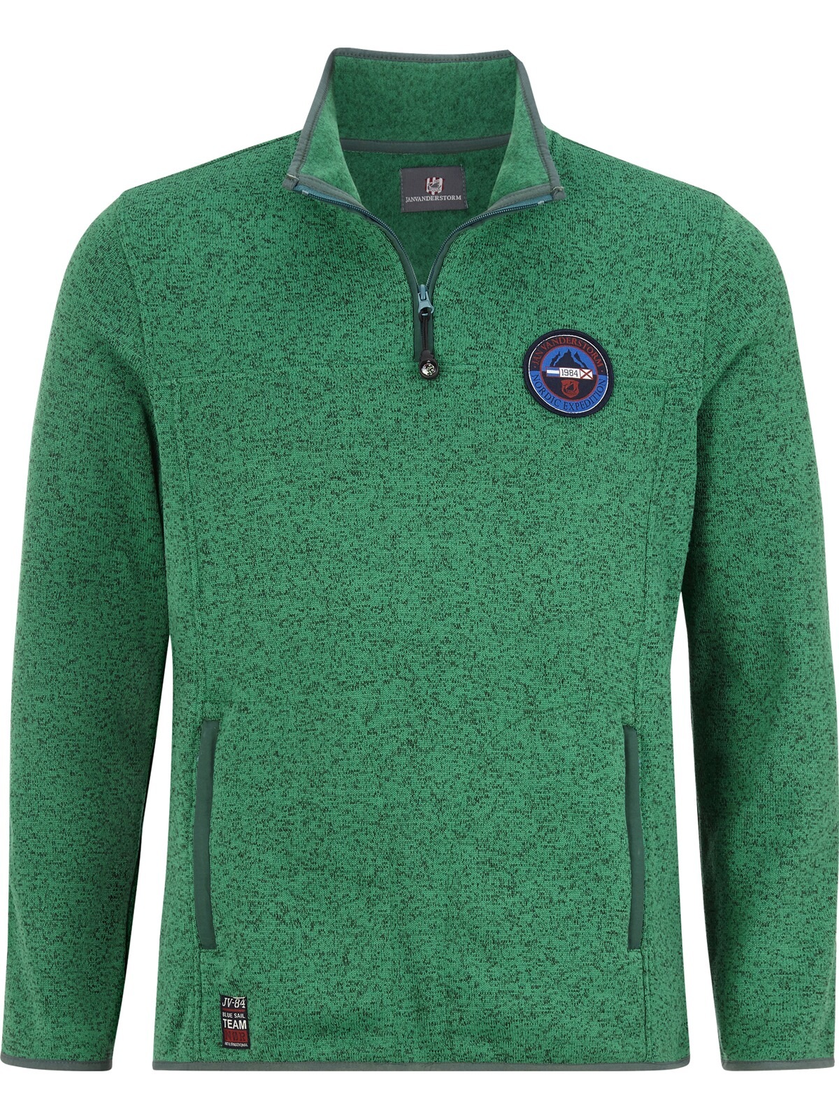 Jan Vanderstorm Fleecepullover »Fleece-Sweatshirt DAUBE«
