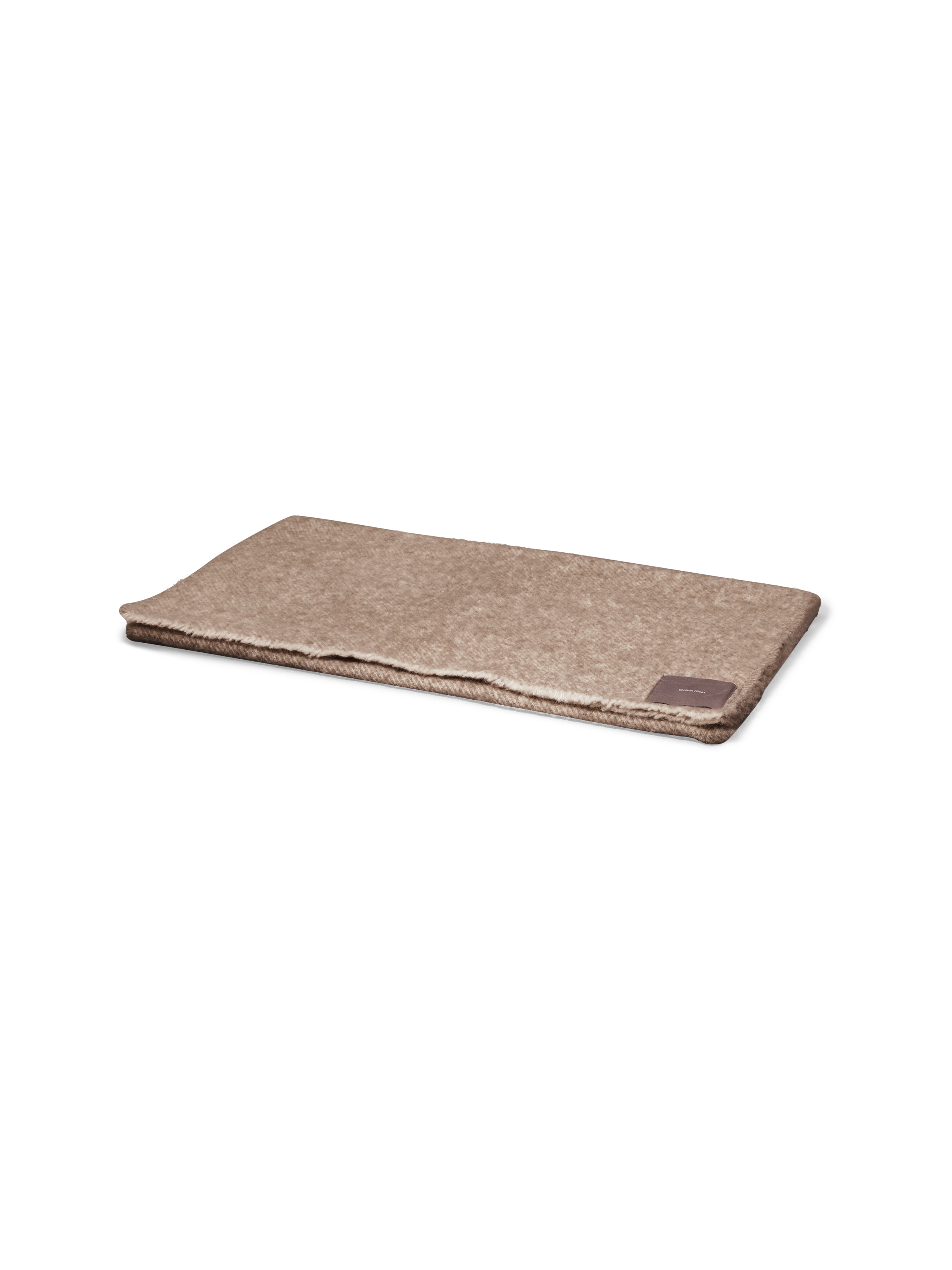 Calvin Klein Schal »CONCRETE WOOL BLANKET«, mit Logopatch