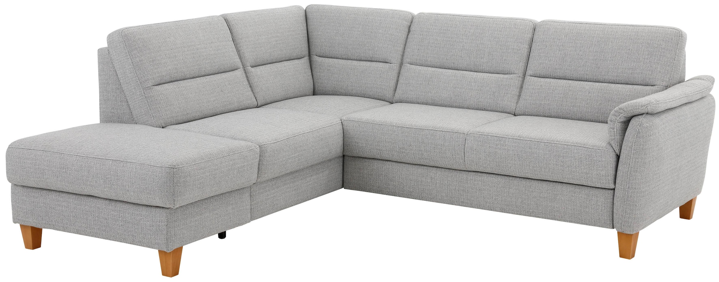 Home affaire Ecksofa »Palmera L-Form«, Federkern, wahlweise mit Bettfunktion und mit/ohne Stauraum
