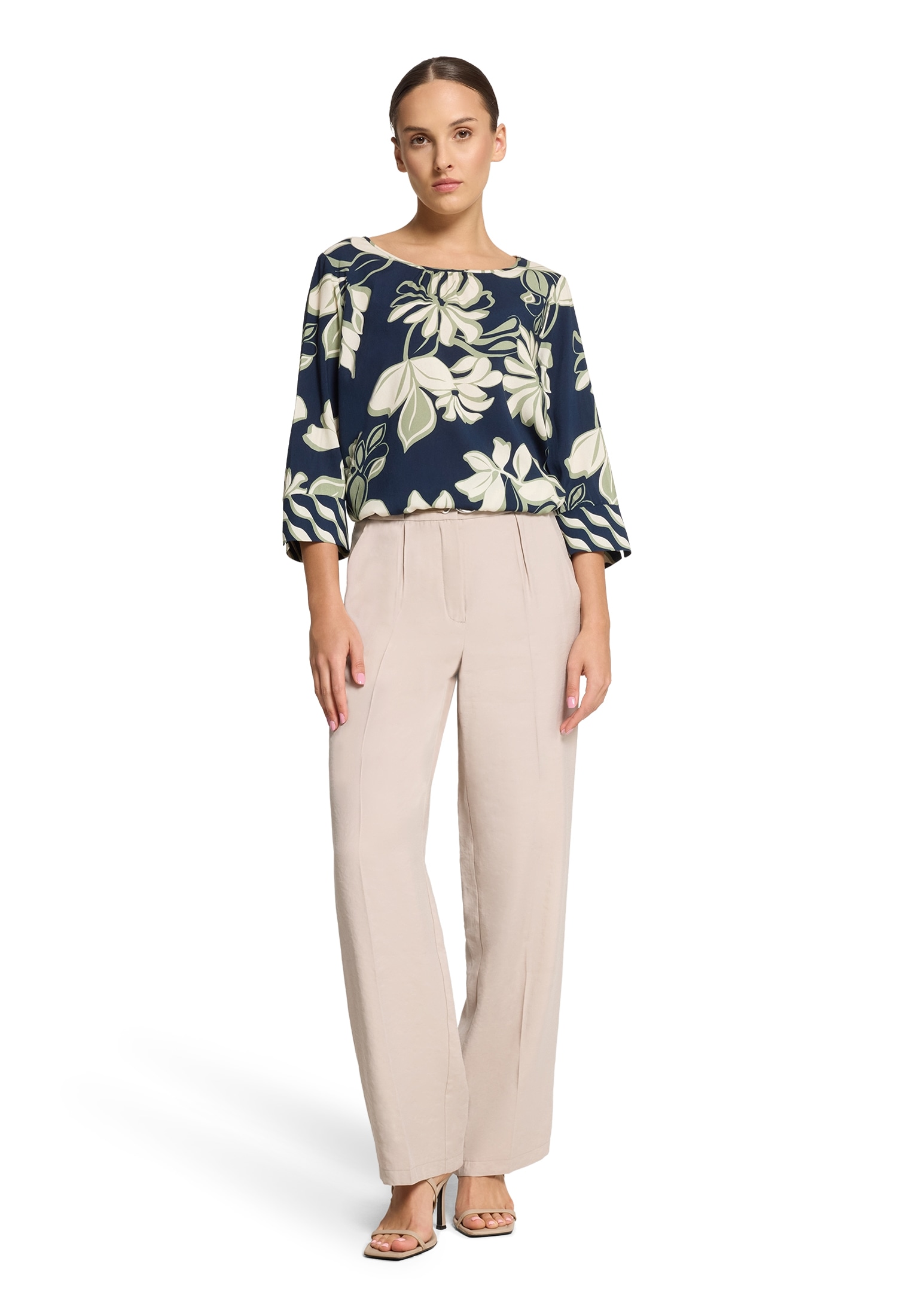 Betty Barclay Schlupfbluse »Schlupfbluse mit Rundhalsausschnitt«
