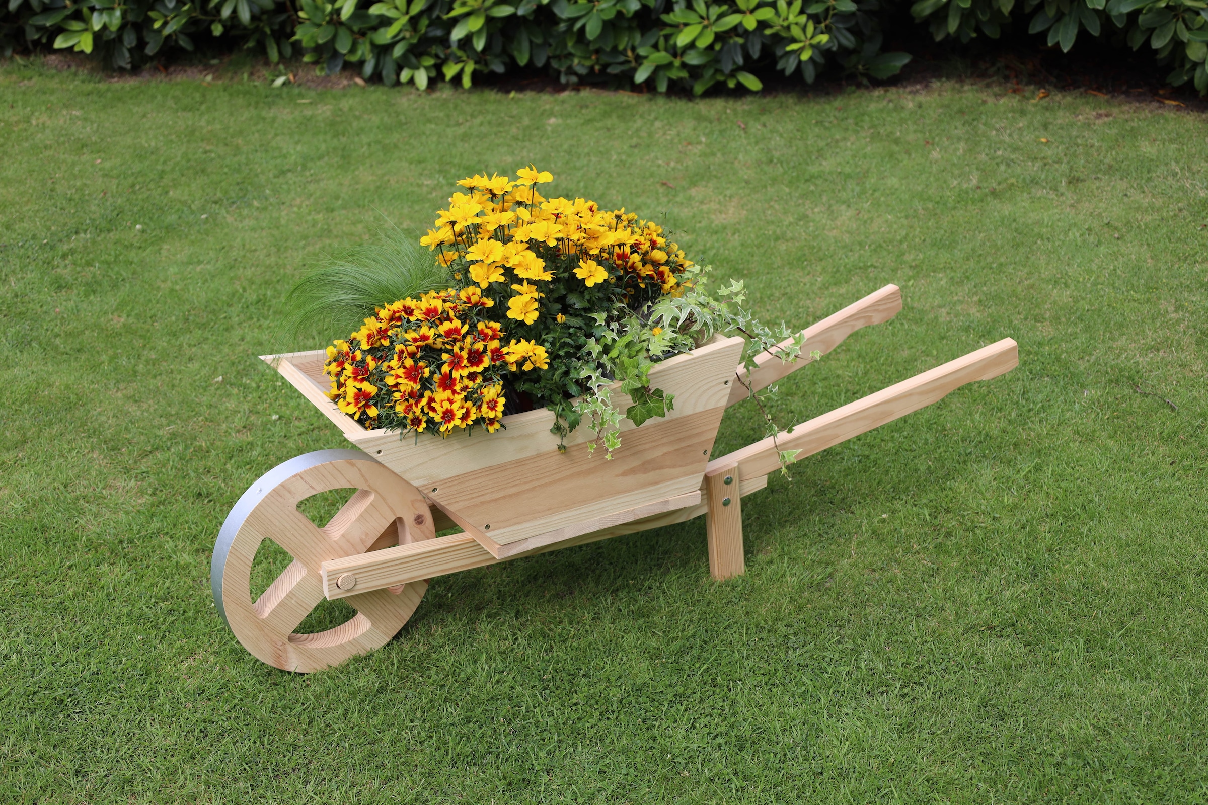 promadino Pflanzkübel »Pflanzkarre«, BxTxH: 113x32x40 cm
