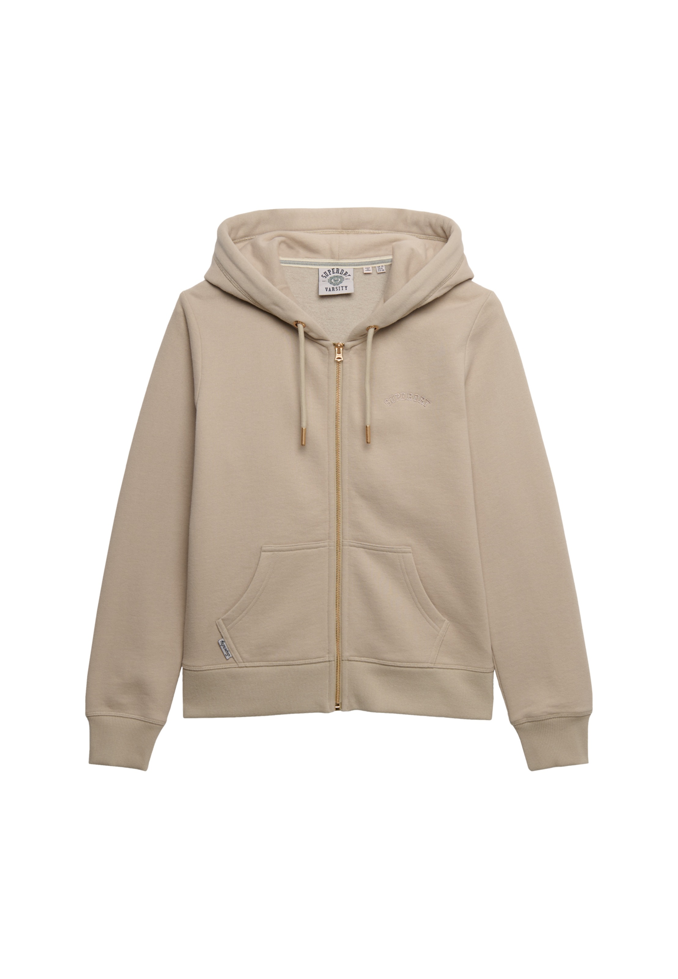 Superdry Kapuzensweatjacke »Essential Logo Ziphood Hb« Mit Logostickerei
