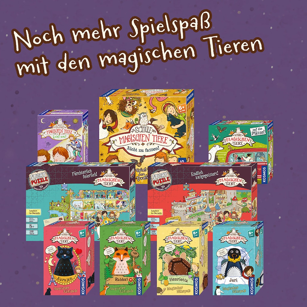 Kosmos Puzzle »Story Puzzle: Die Schule der magischen Tiere, Endlich Ausgegeistert!«