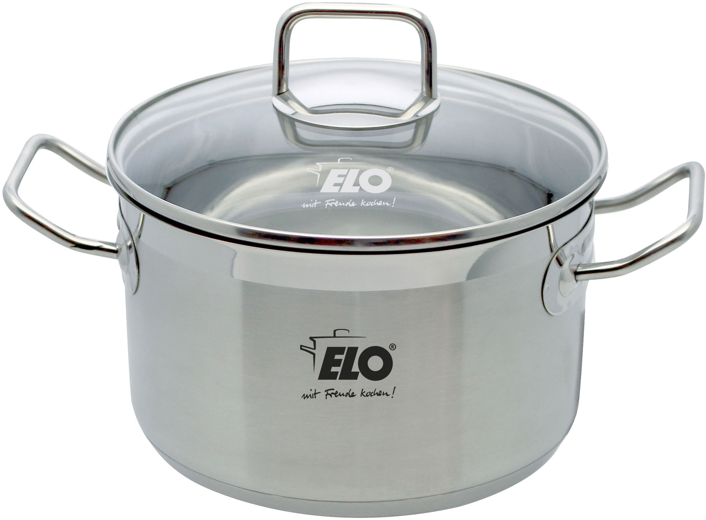 Elo Basic Topf-Set »Basic Profi Duo Therm Topfset 6-teilig« Set, 10 Stk. tlg. Edelstahl
