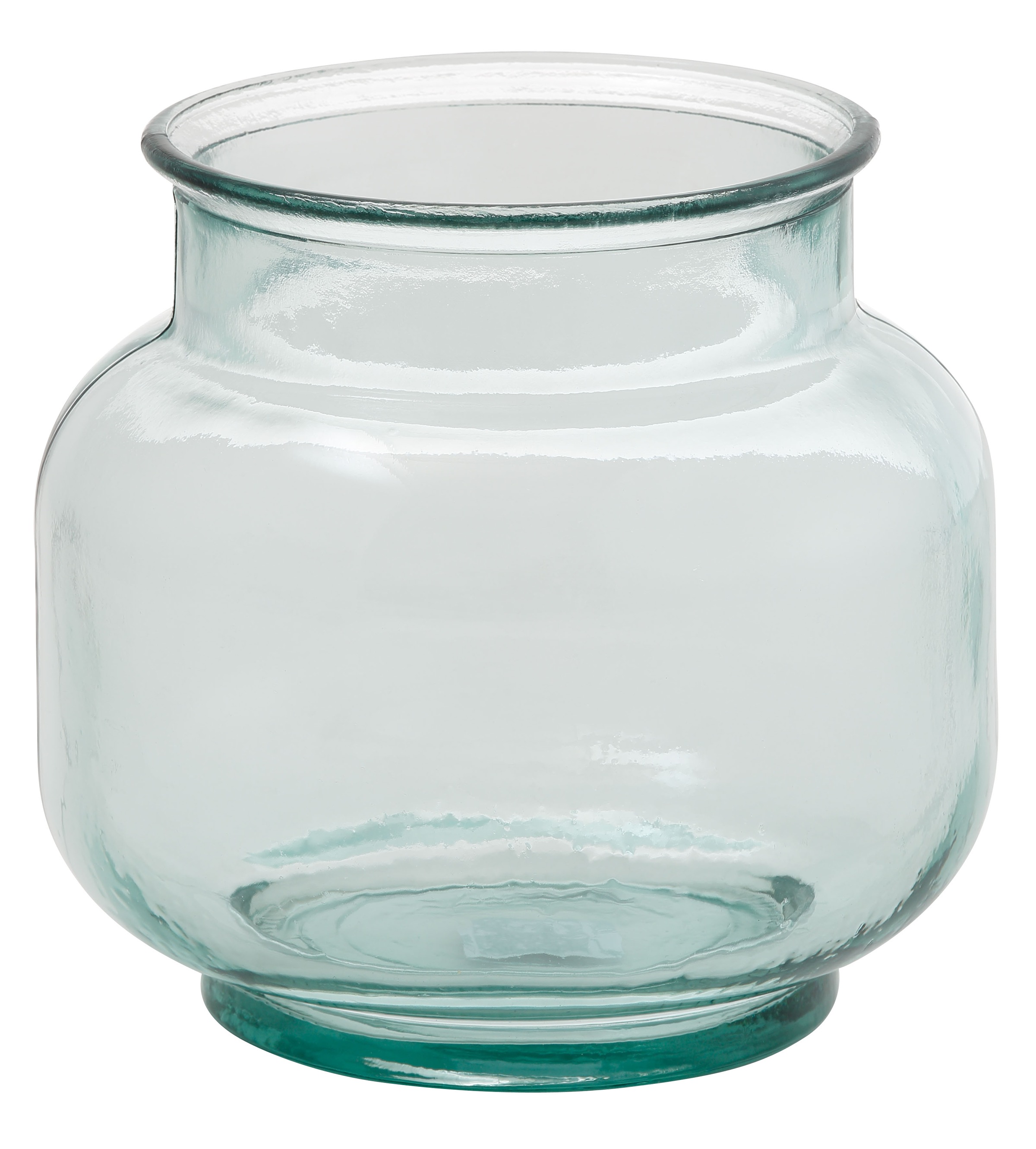 andas Tischvase »Sjard«, (1 St.), aus recyceltem Glas, Höhe ca. 18 cm