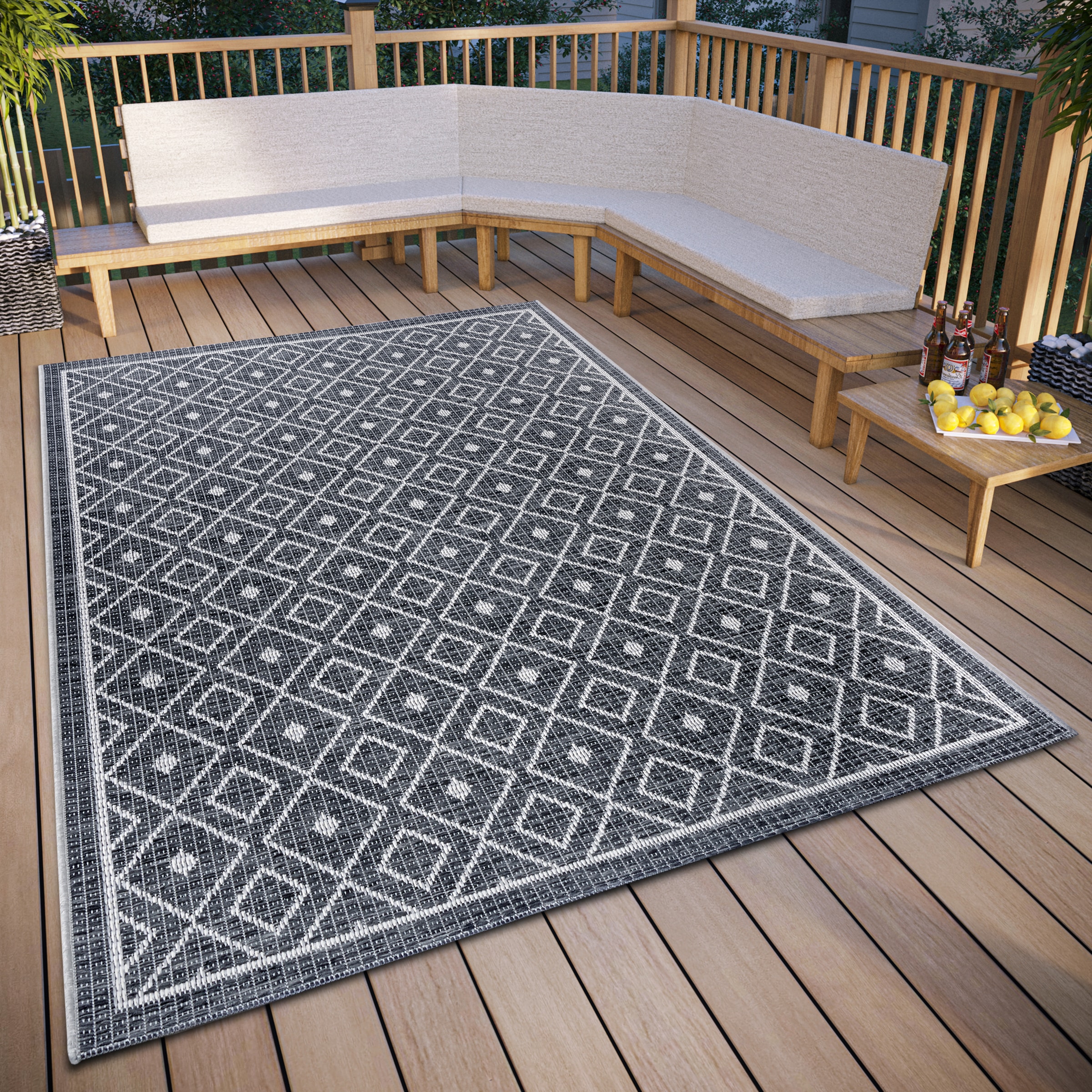 Carpet City Teppich »In-& Outdoorteppich Santorini 58394, 3D