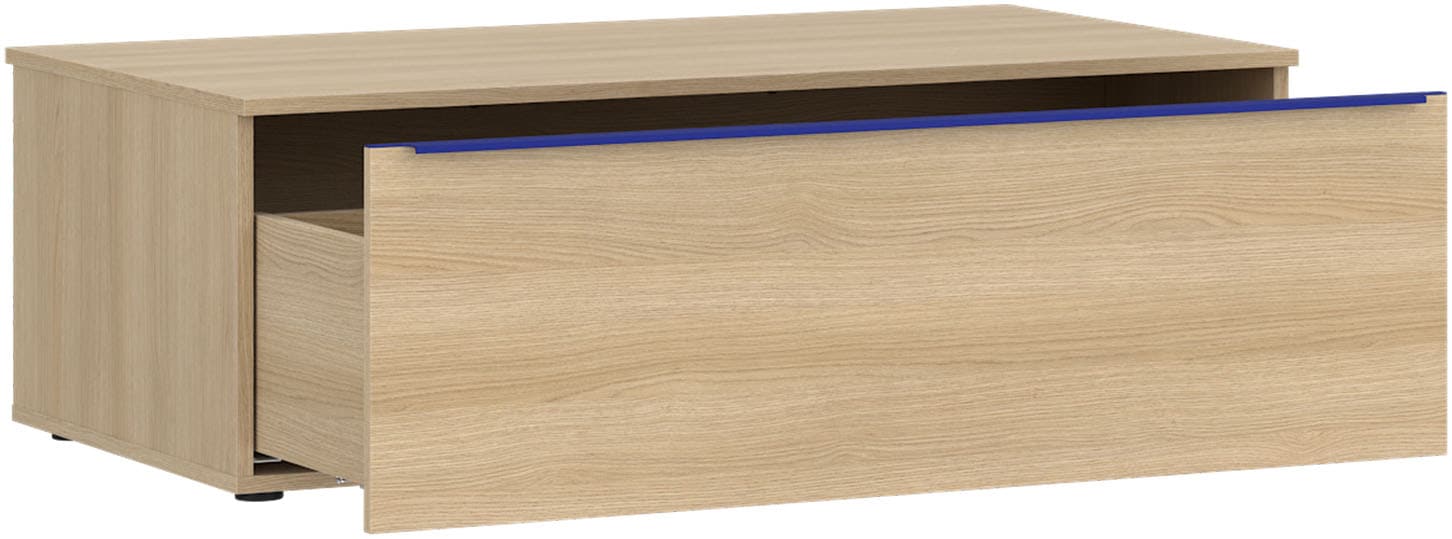 TOM TAILOR HOME Couchtisch »COLOR PUZZLE Couchtsich 1 Schublade mit farbigem Griff« Breite 1100 mm – Stauraum mit besonderem Farbkick