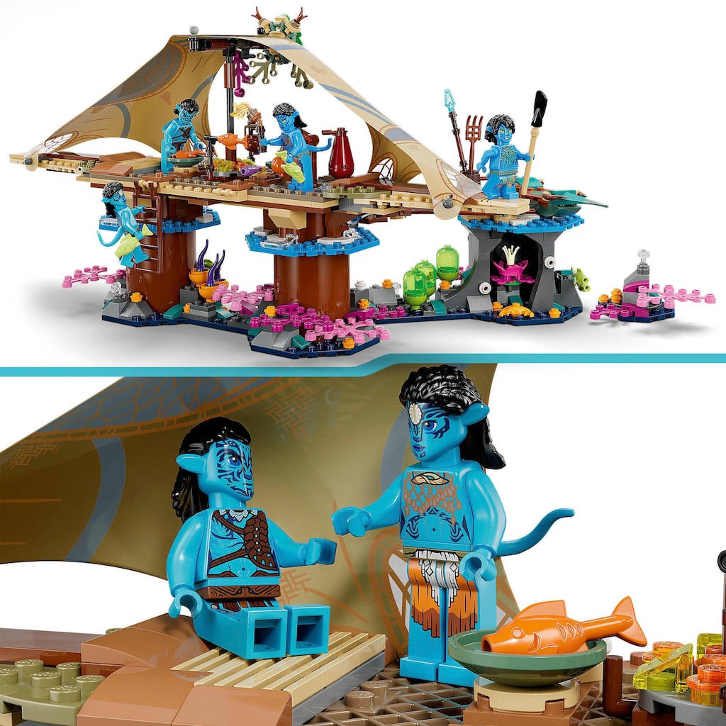 LEGO® Konstruktionsspielsteine »Das Riff der Metkayina (75578), LEGO® Avatar«, (528 St.)