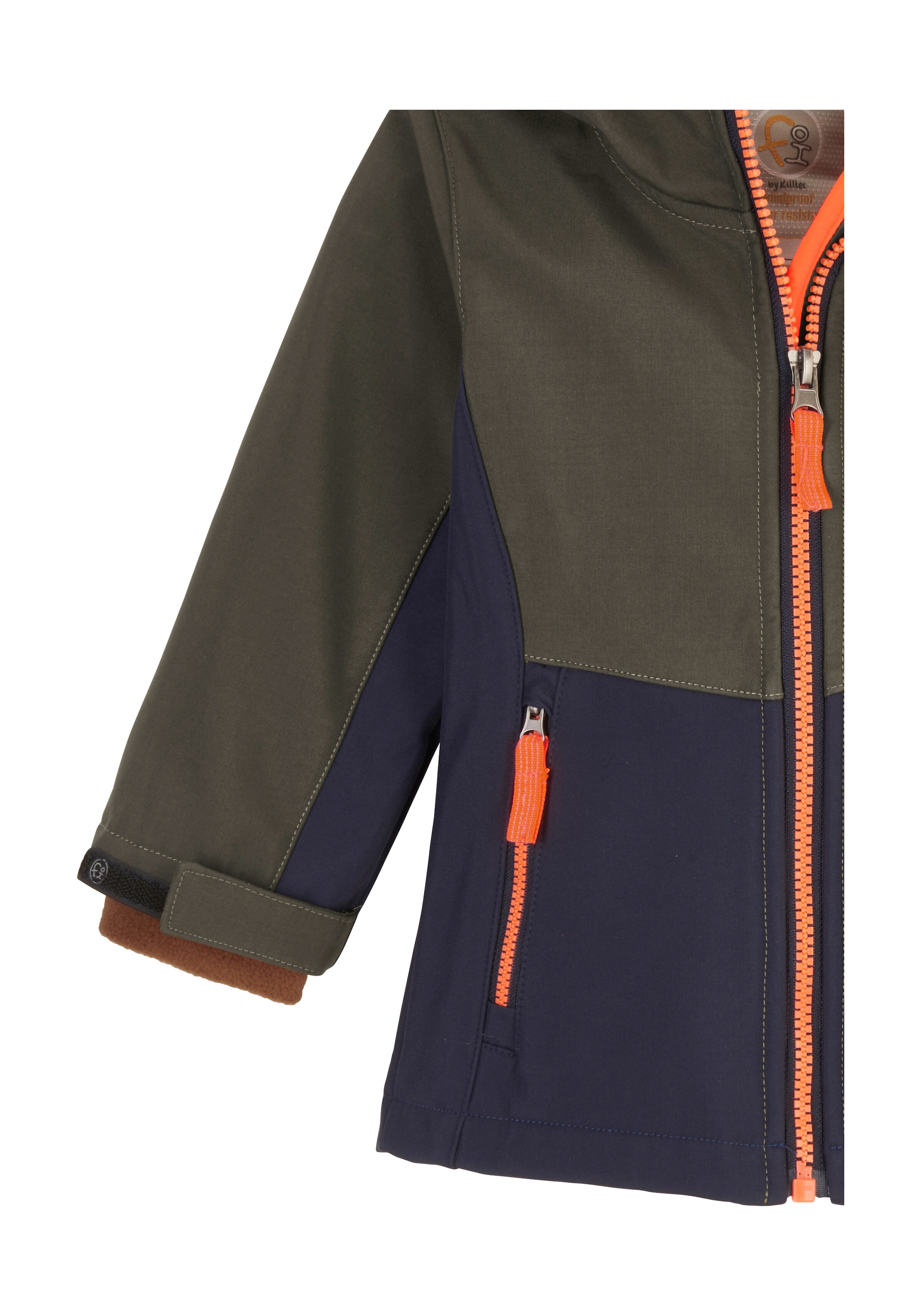 first instinct by killtec Softshelljacke »FIOW 5 MNS SFTSHLL JCKT«, Softshelljacke: wasserabweisend, winddicht, reflektierend, modisch