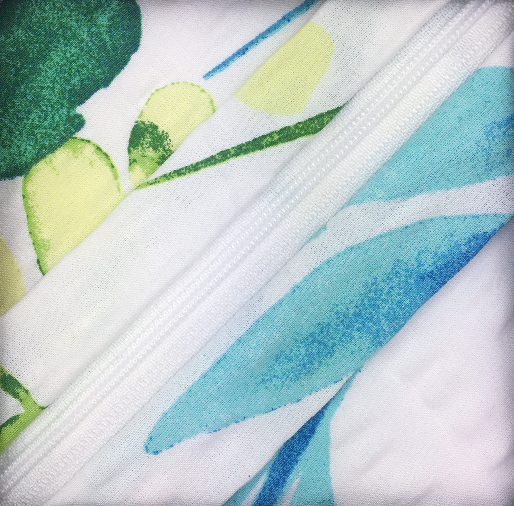 Florella Bettwäsche »»Folio blau « Soft-Touch Seersucker,  100% Baumwolle«