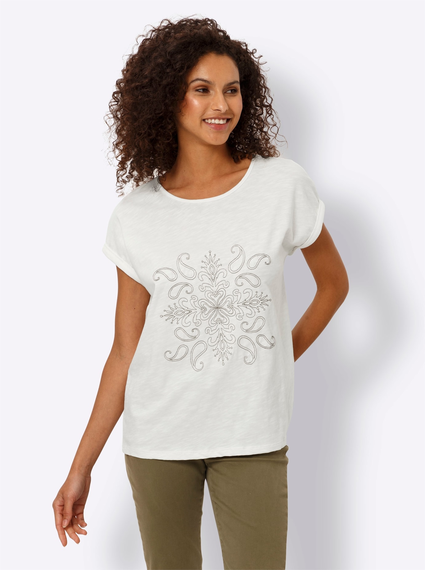 heine Kurzarmshirt »Shirt«, (1 tlg.)