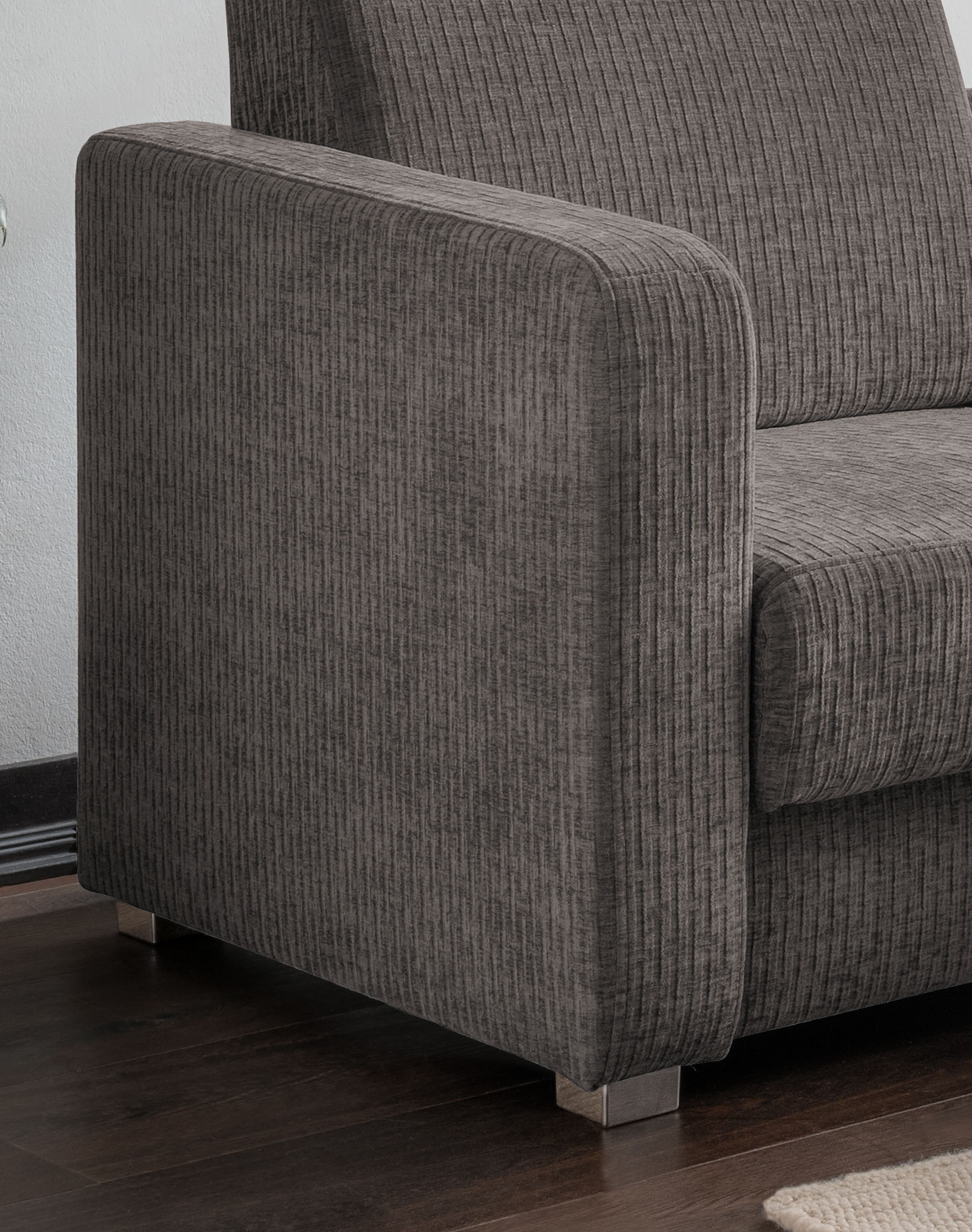 INOSIGN Schlafsofa »Mia Problemlöser Sofa, Einzelauszug, Bettsofa, zeitlos und bequem«, mit 2 Einzelauszügen als Längsschläfer