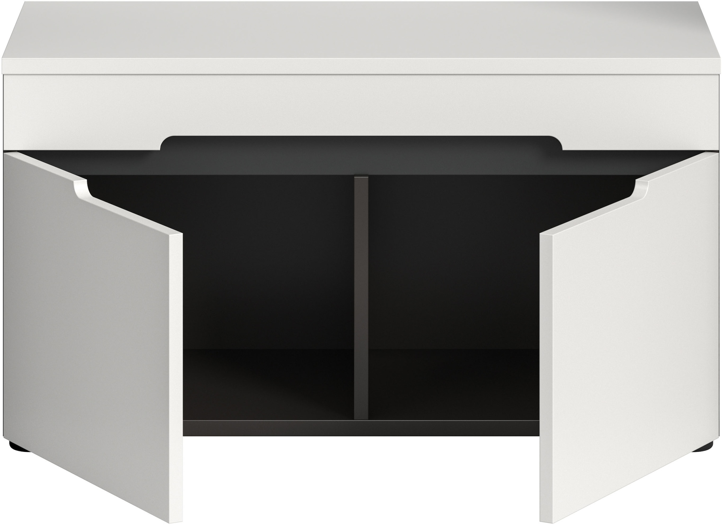 INOSIGN Sitzbank »REHAT, TOPSELLER!, Breite 80cm, 2 Türen, 2 Fächer« in verschiedenen Farben erhältlich,  Garderobenbank, Flurbank, Dielenbank, Bank mit Stauraum, Bank