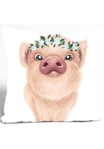 queence Dekokissen »Bango«, (1 St.), süßes Schweinchen kaufen