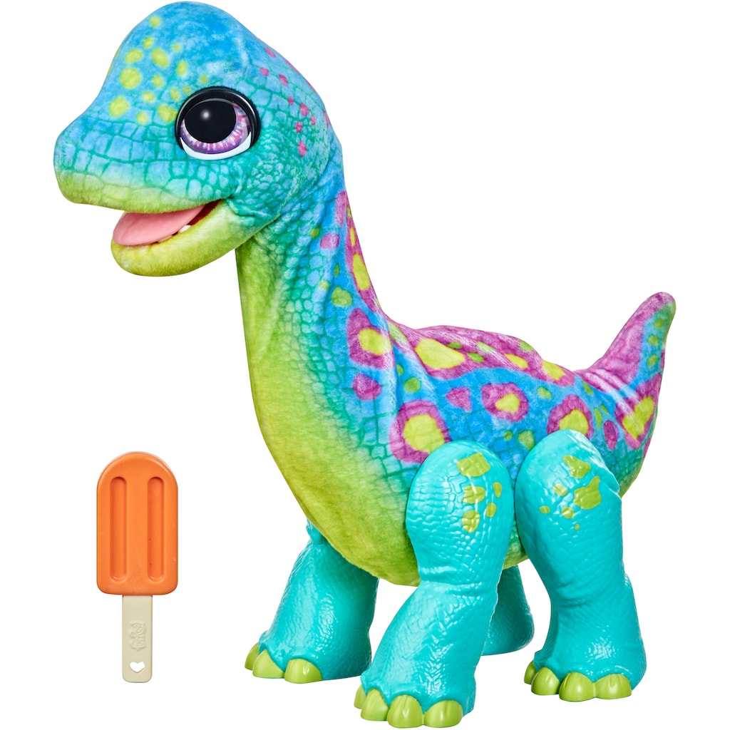 Hasbro Kuscheltier »furReal Sam, der Brontosaurus«
