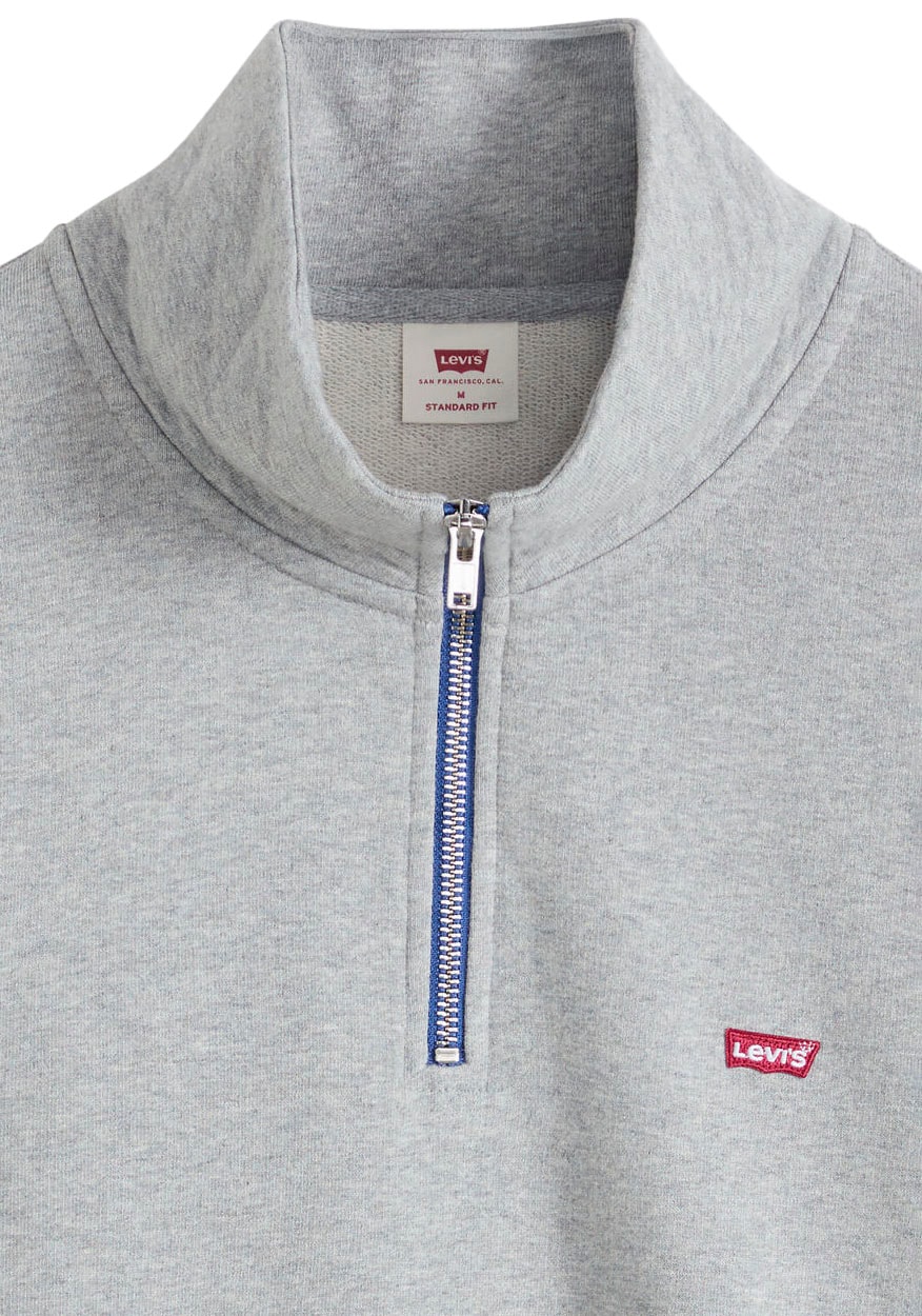 Levi's® Sweatshirt »ORIGINAL HM 1/4 ZIP«, mit Troyer-Kragen und Logo-Stickerei
