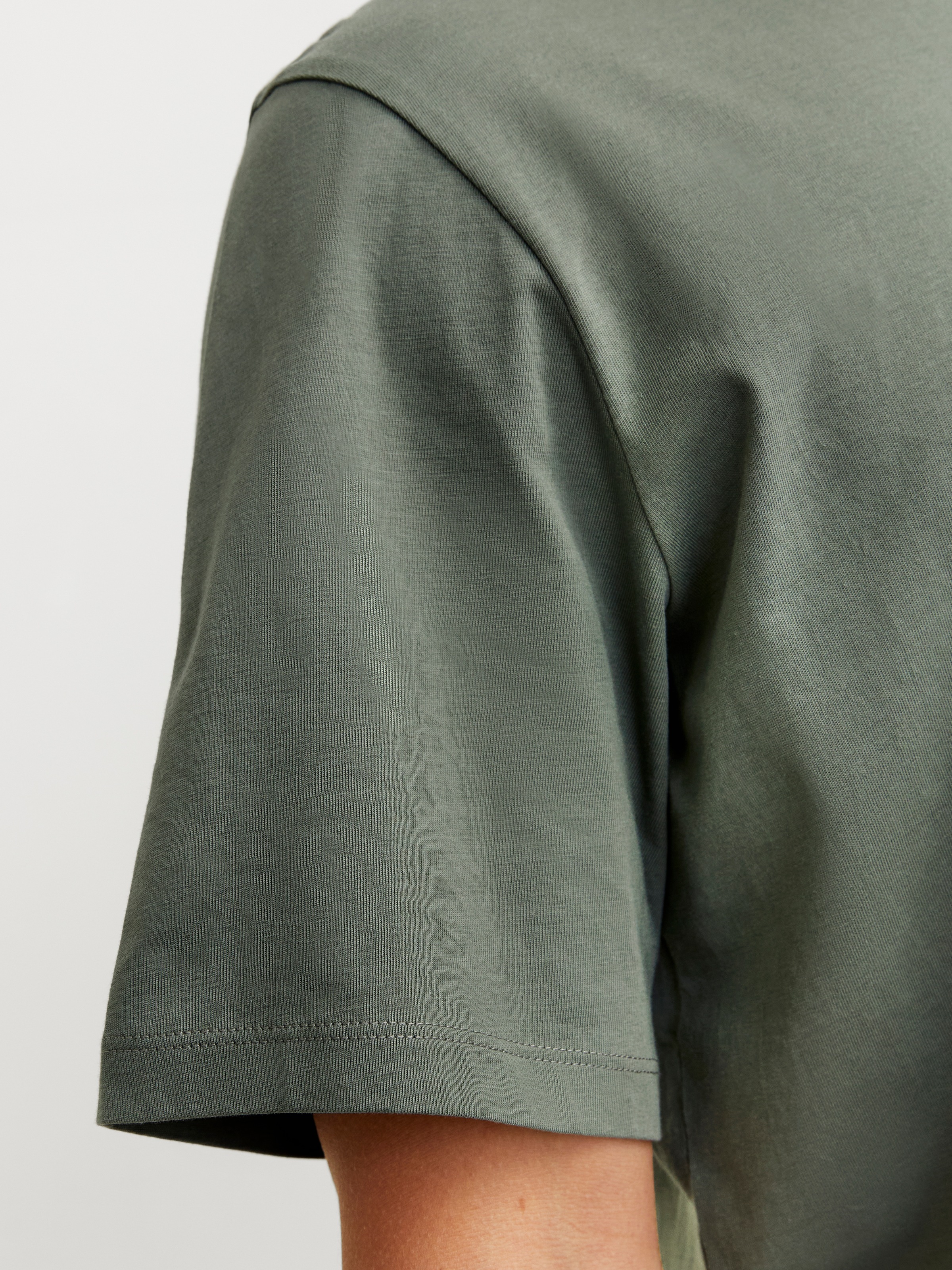Jack & Jones Rundhalsshirt »JJEORGANIC BASIC TEE SS O-NECK NOOS«, mit Rundhalsausschnitt