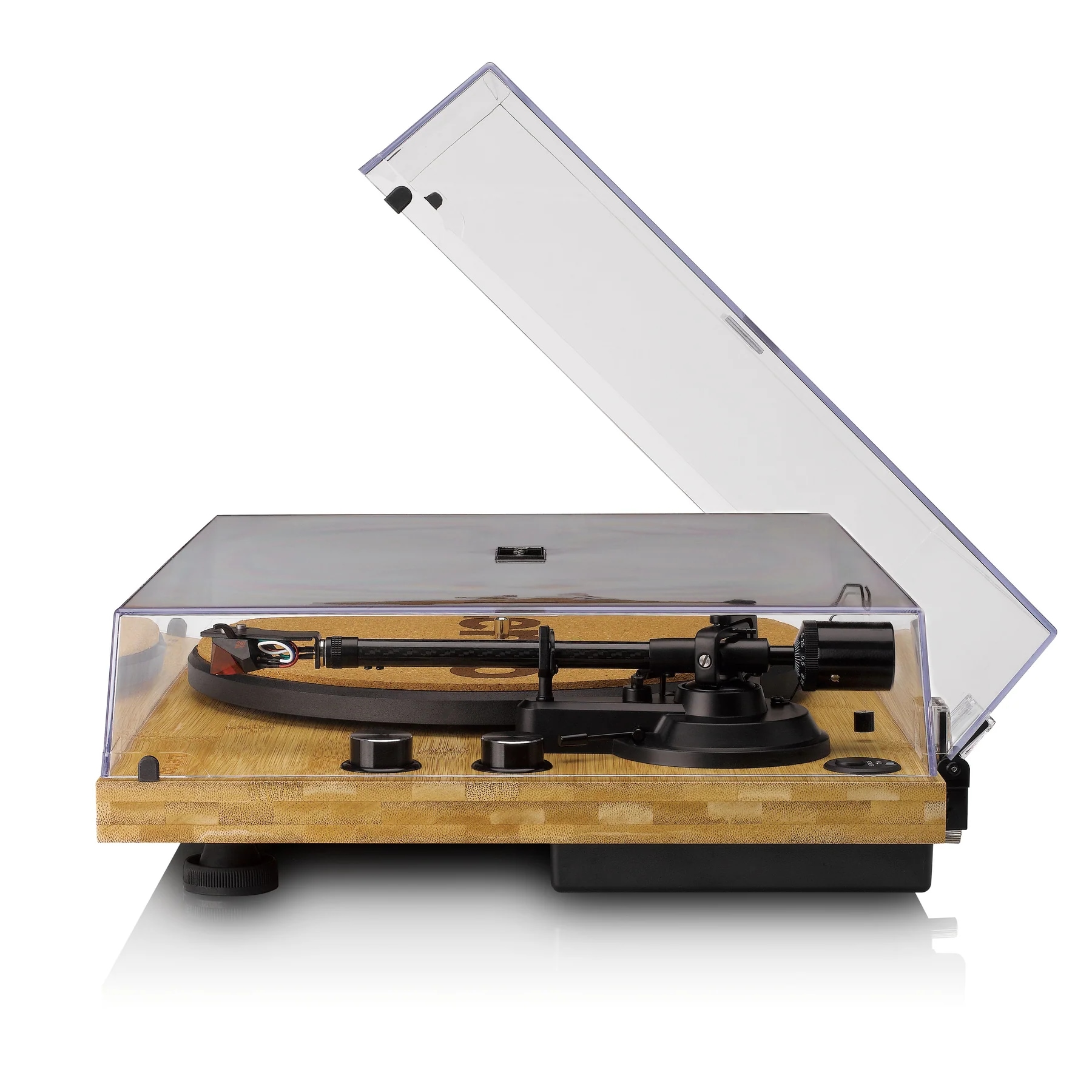 Lenco Plattenspieler »LBT-335BA« Bluetooth, 2M RED Abnehmer, Bambus