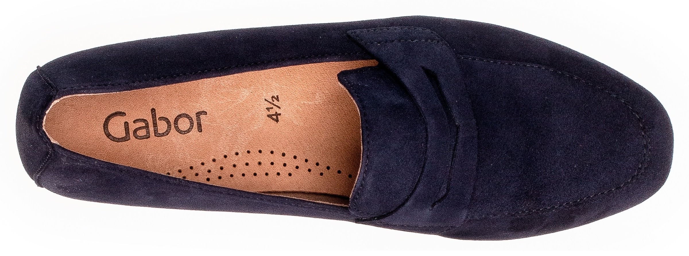 Gabor Loafer, Slipper,Businessschuh mit dezentem Blockabsatz