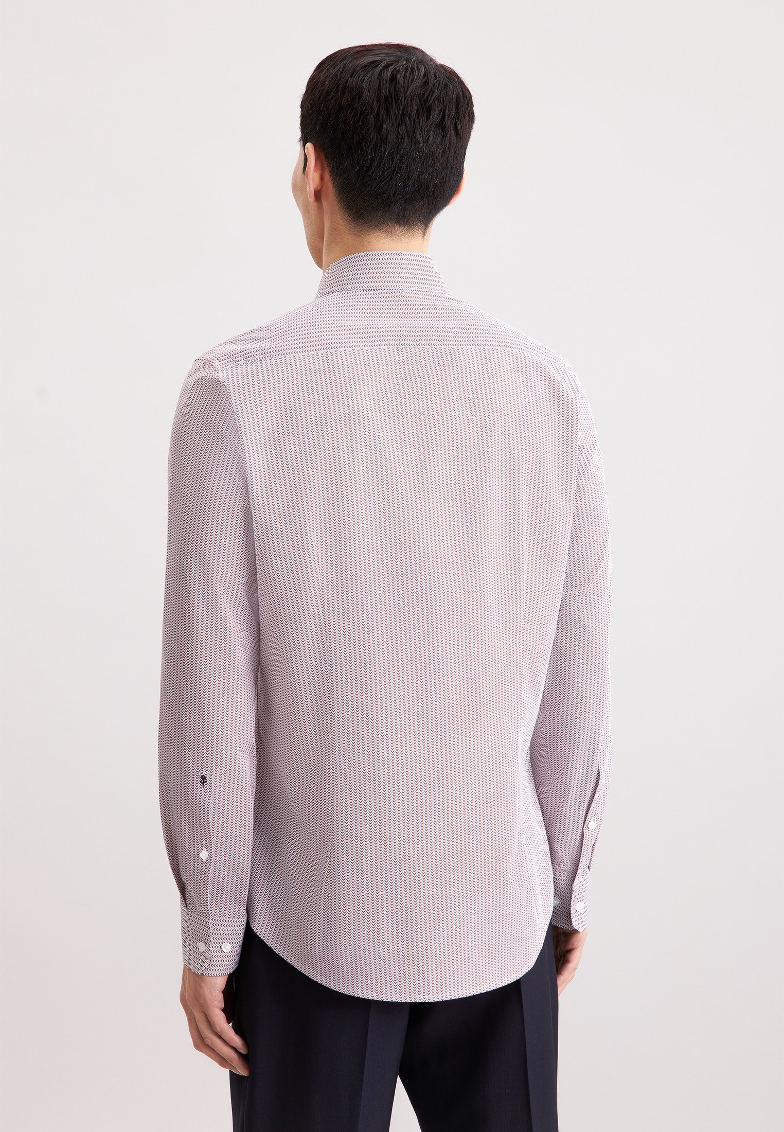 seidensticker Businesshemd »Schwarze Rose«, Slim 1/1 Kentkragen Gestreift