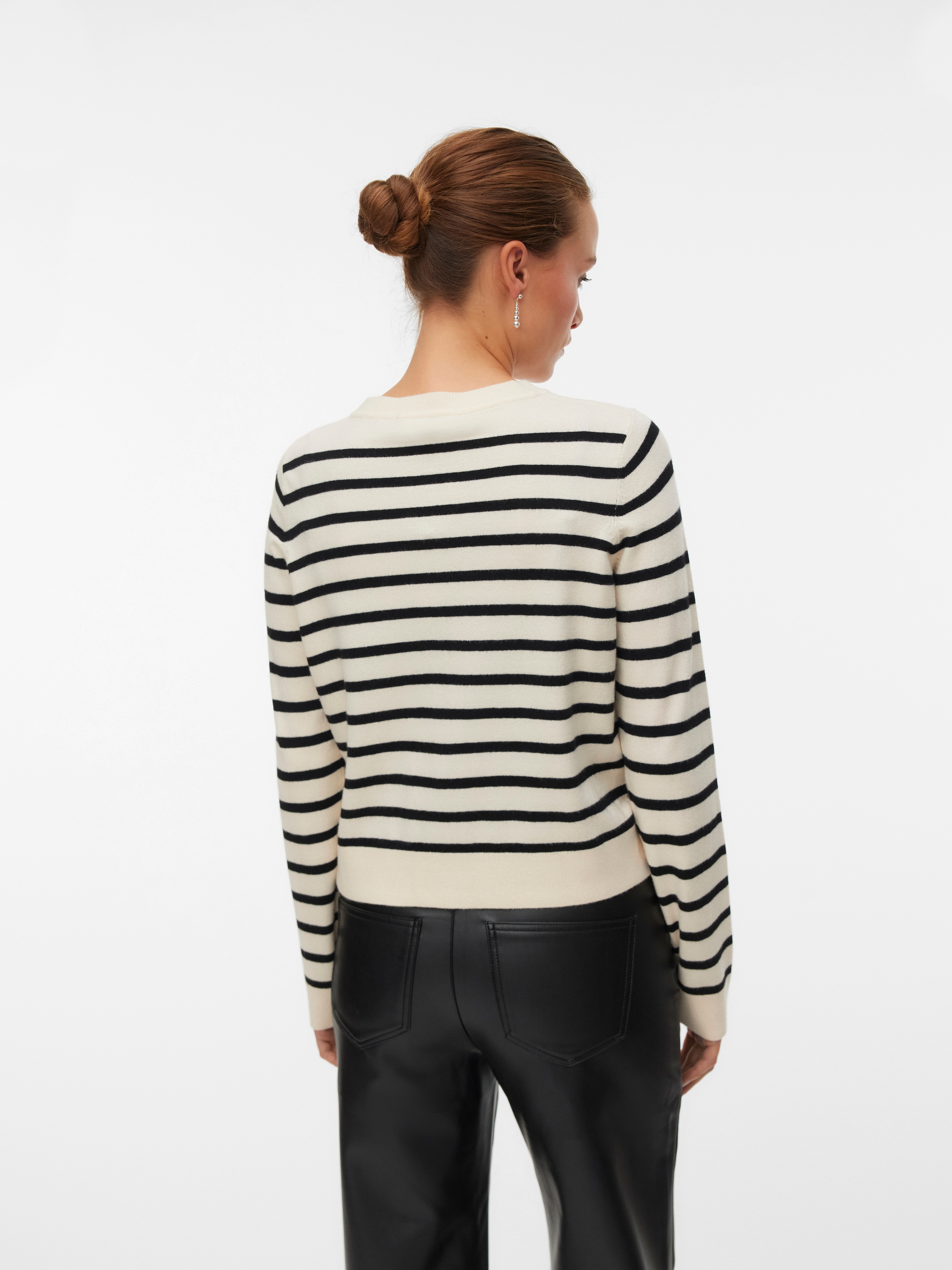 Vero Moda Strickjacke »VMSABA PLAIN LS O-NECK CARDIGAN NOOS«