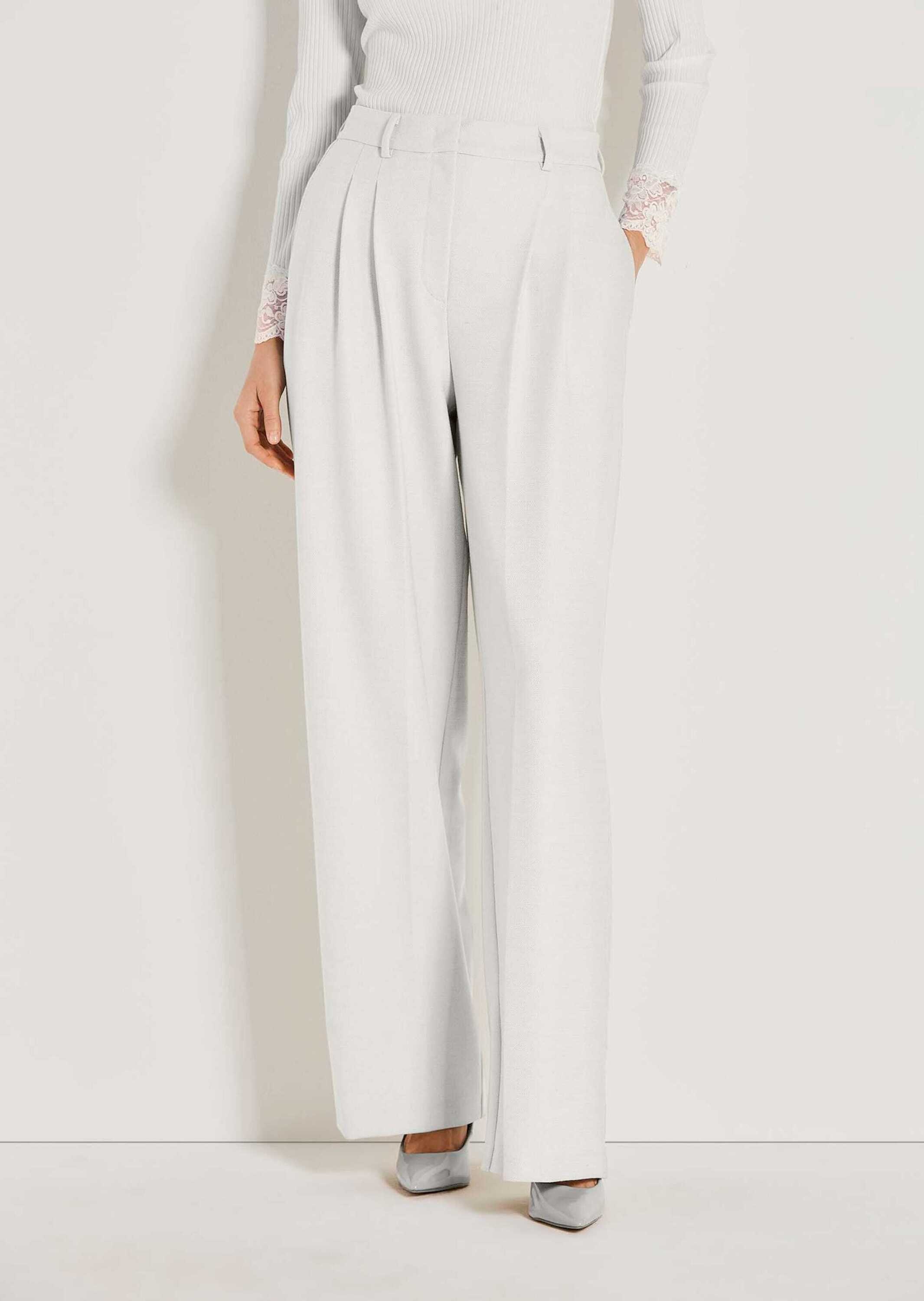 MADELEINE Bundfaltenhose »Palazzohose Weite Bundfaltenhose mit Formbund«