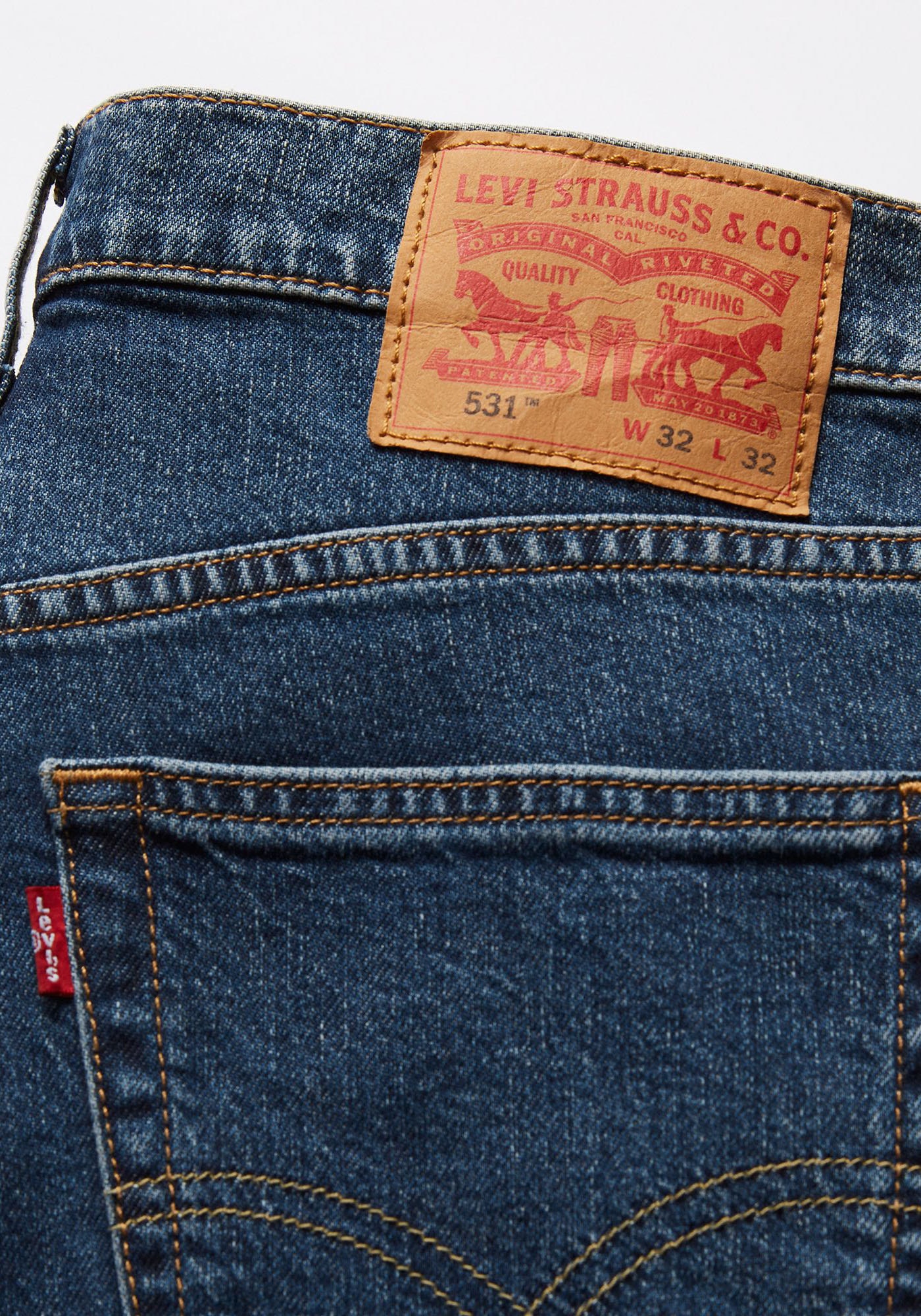 Levi's® 5-Pocket-Jeans »531 ATHLETIC SLIM TAPER«, mit schmalem Bein