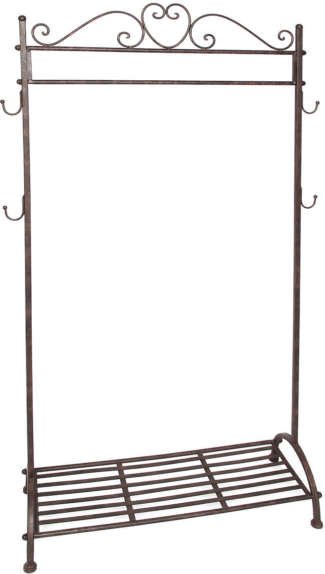 Garderobe »Garderobe Stange in Antikbraun - 162 cm«, (1 St.)