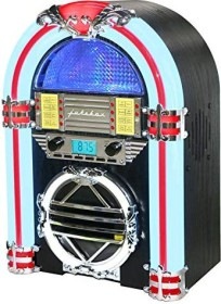 Silva Schneider Retro-Radio »Jukebox 66«, (Bluetooth-CD UKW mit RDS 10 W)